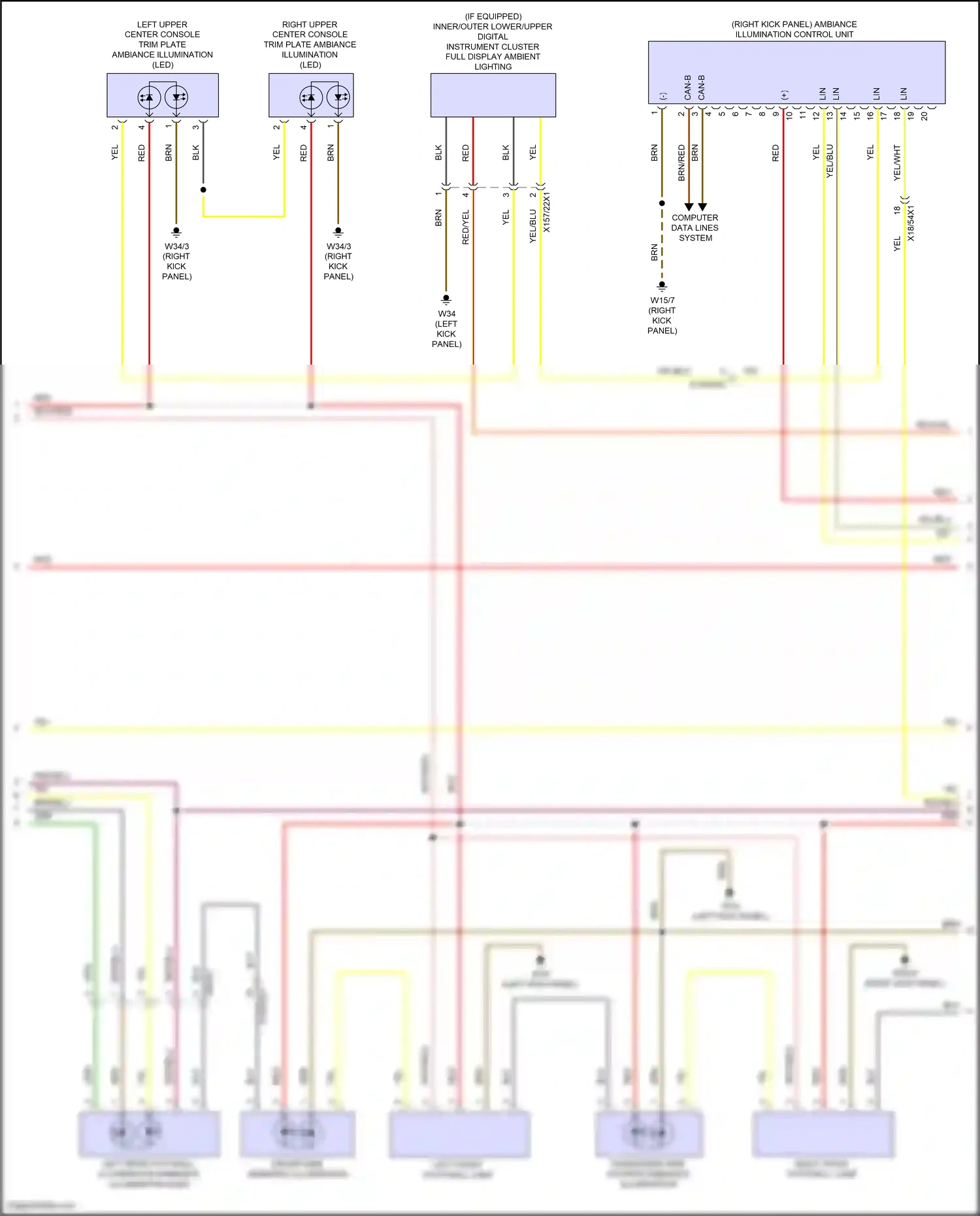 Wiring diagram computer data lines system for Mercedes-Benz E-class W214/S214 (2023-2024) (252 of 275)