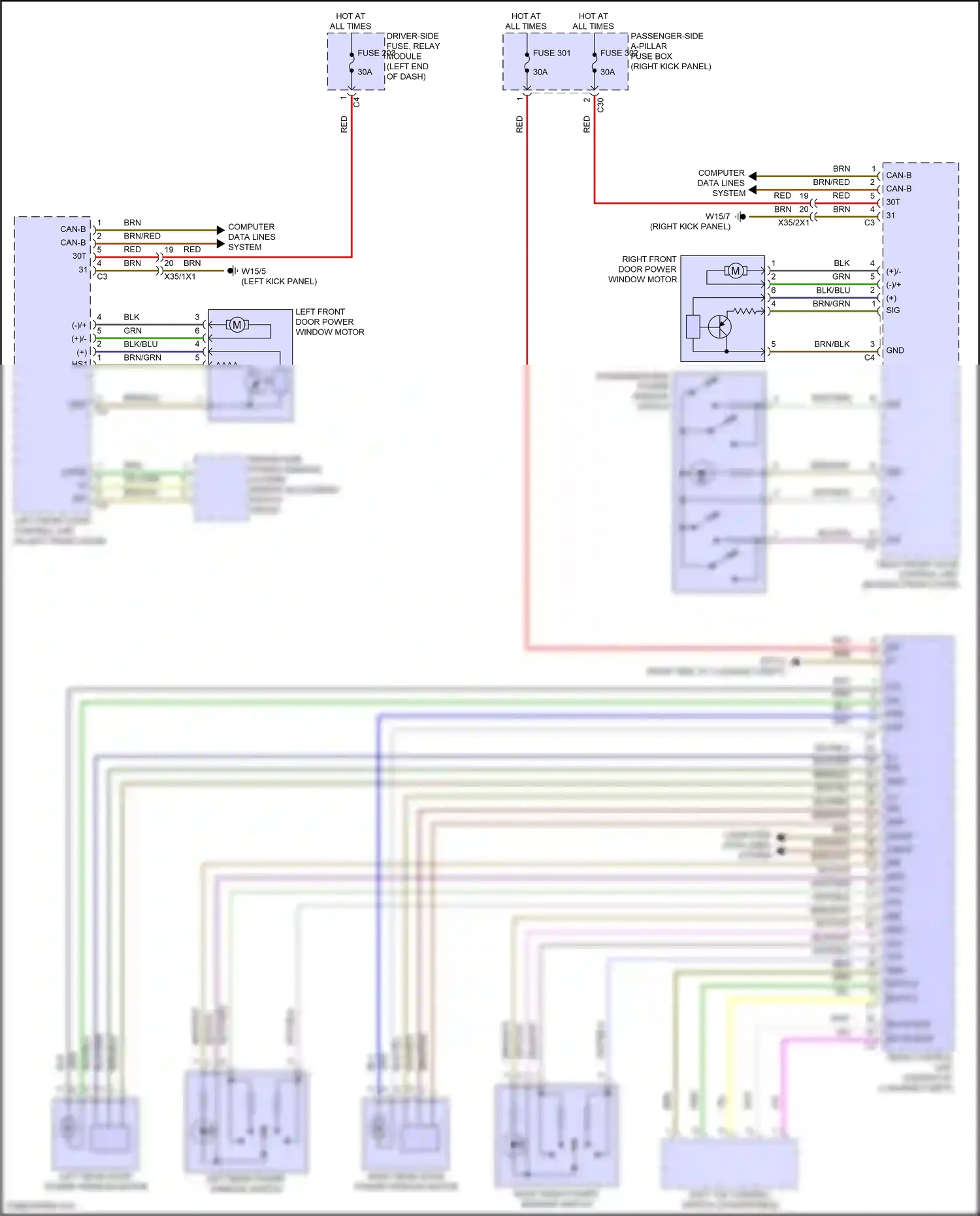 Wiring diagram computer data lines system for Mercedes-Benz E-class W214/S214 (2023-2024) (177 of 275)
