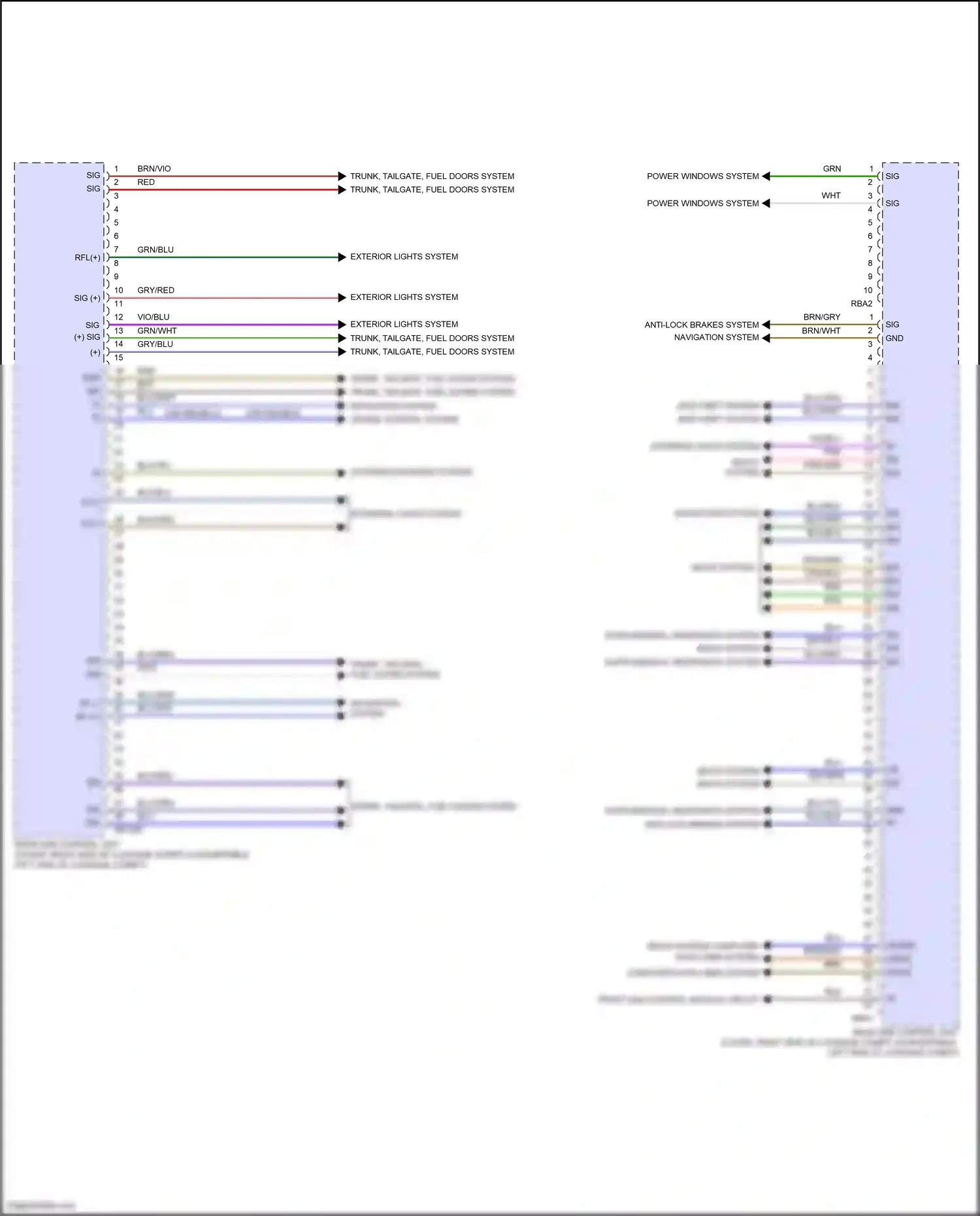 Wiring diagram computer data lines system for Mercedes-Benz E-class W214/S214 (2023-2024) (196 of 275)