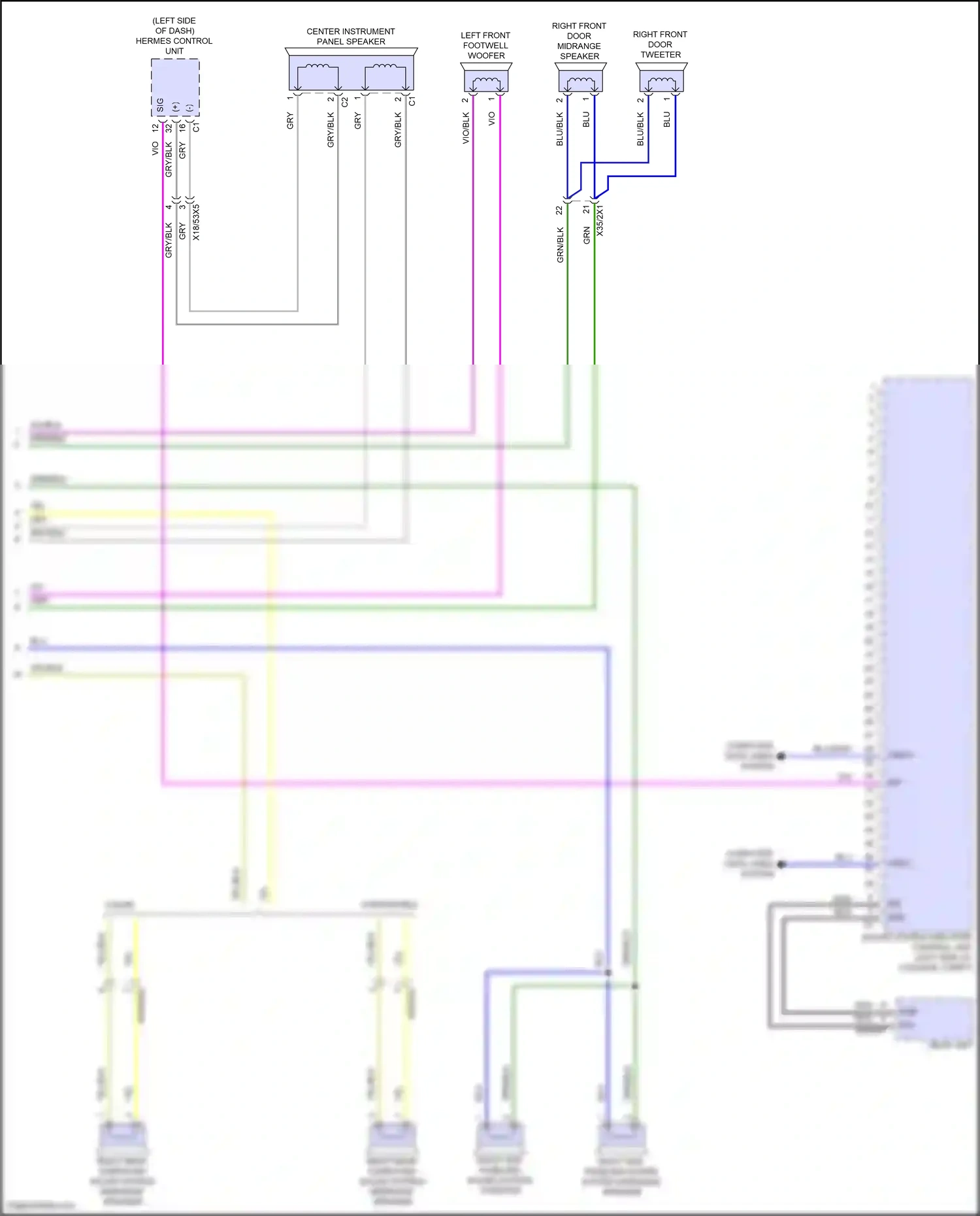 Wiring diagram computer data lines system for Mercedes-Benz E-class W214/S214 (2023-2024) (227 of 275)