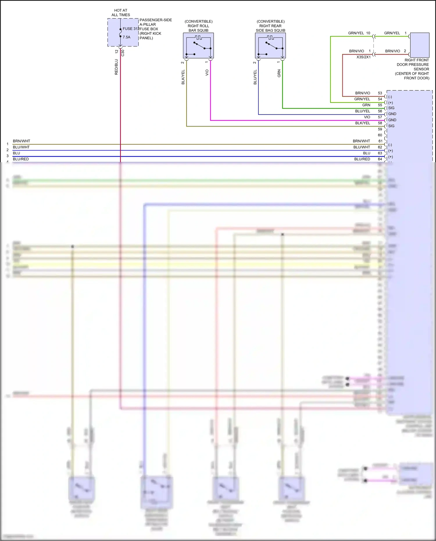 Wiring diagram computer data lines system for Mercedes-Benz E-class W214/S214 (2023-2024) (204 of 275)