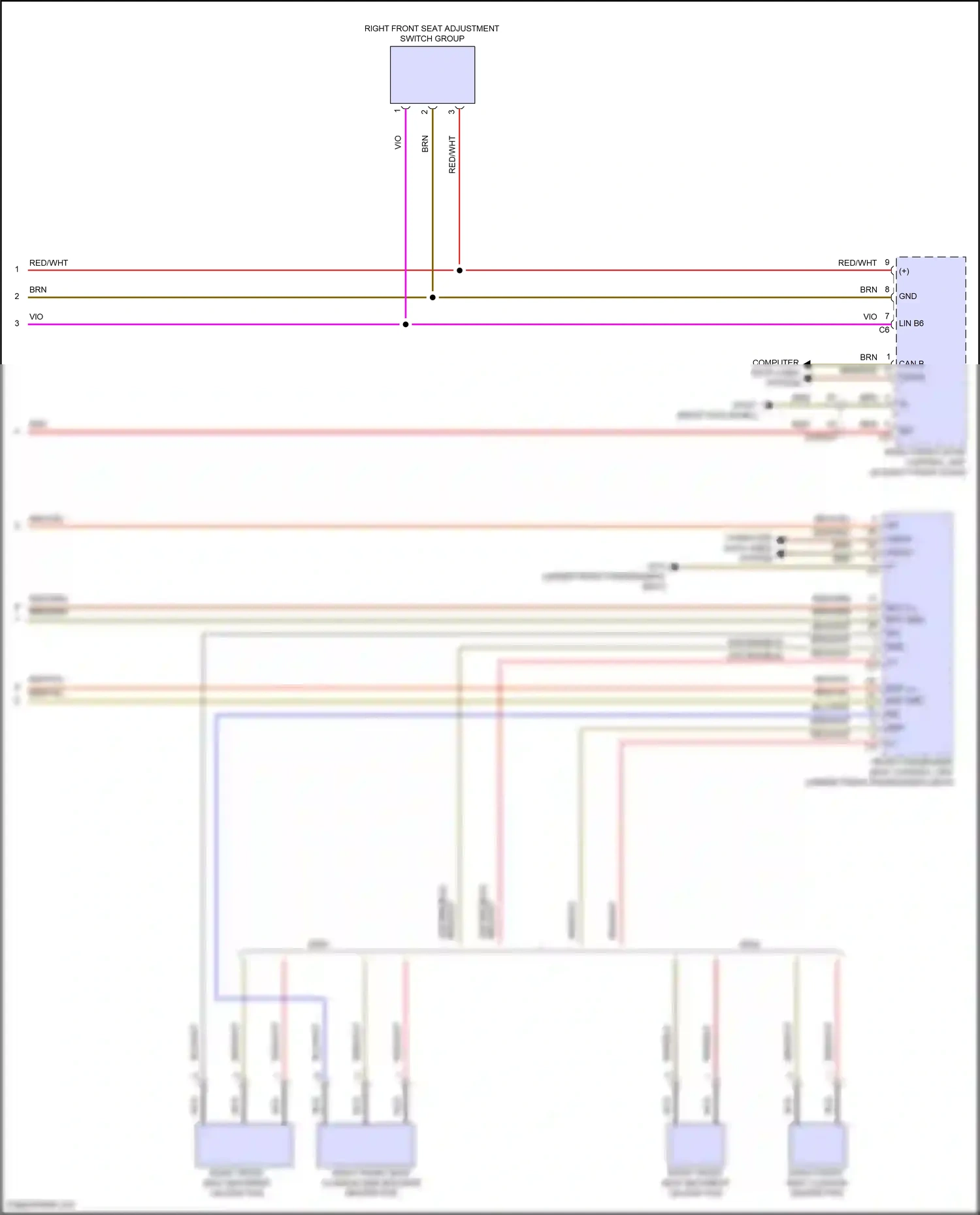 Wiring diagram computer data lines system for Mercedes-Benz E-class W214/S214 (2023-2024) (33 of 275)
