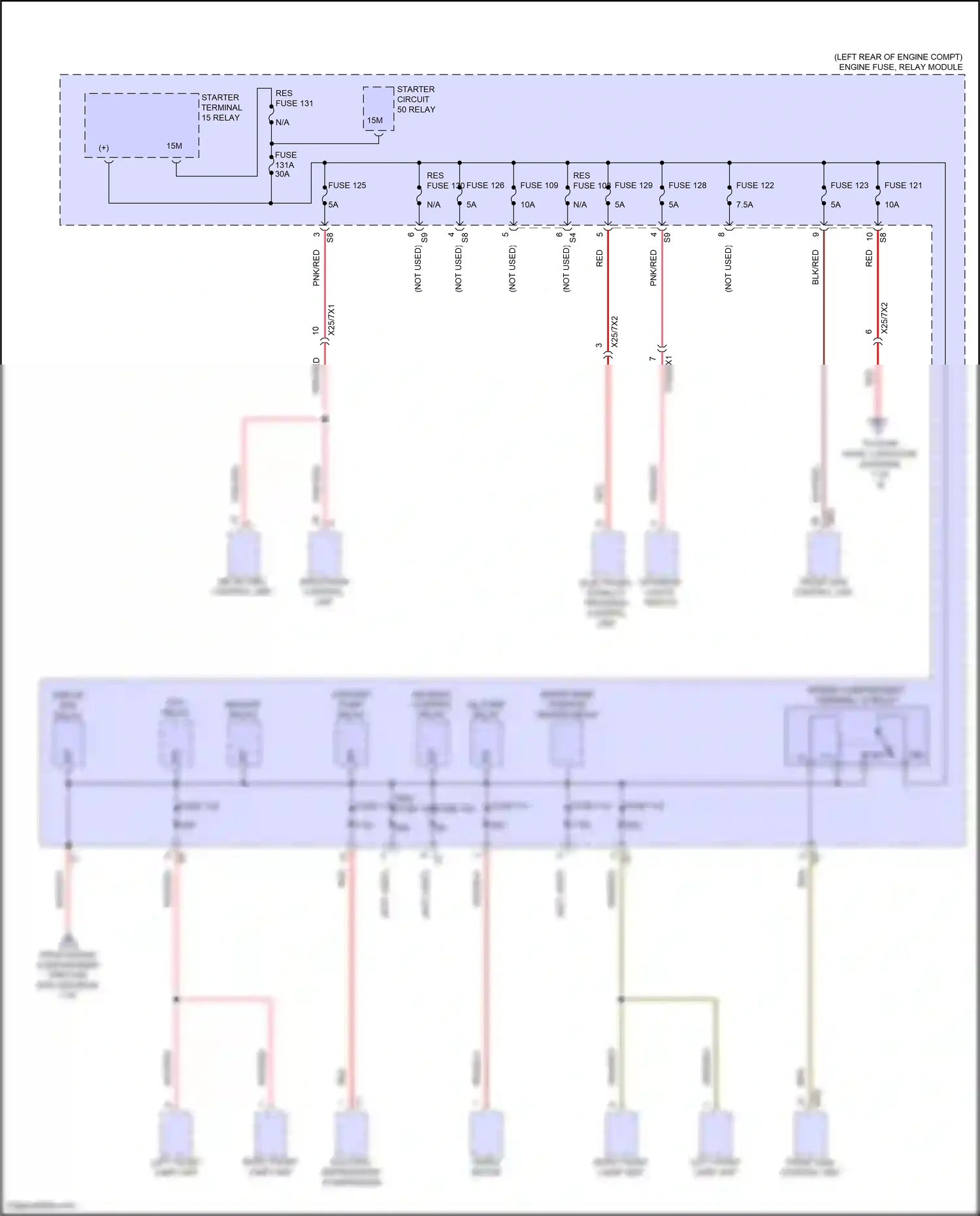 Wiring diagram electronic stability program control unit for Mercedes-Benz E-class W214/S214 (2023-2024) (8 of 36)