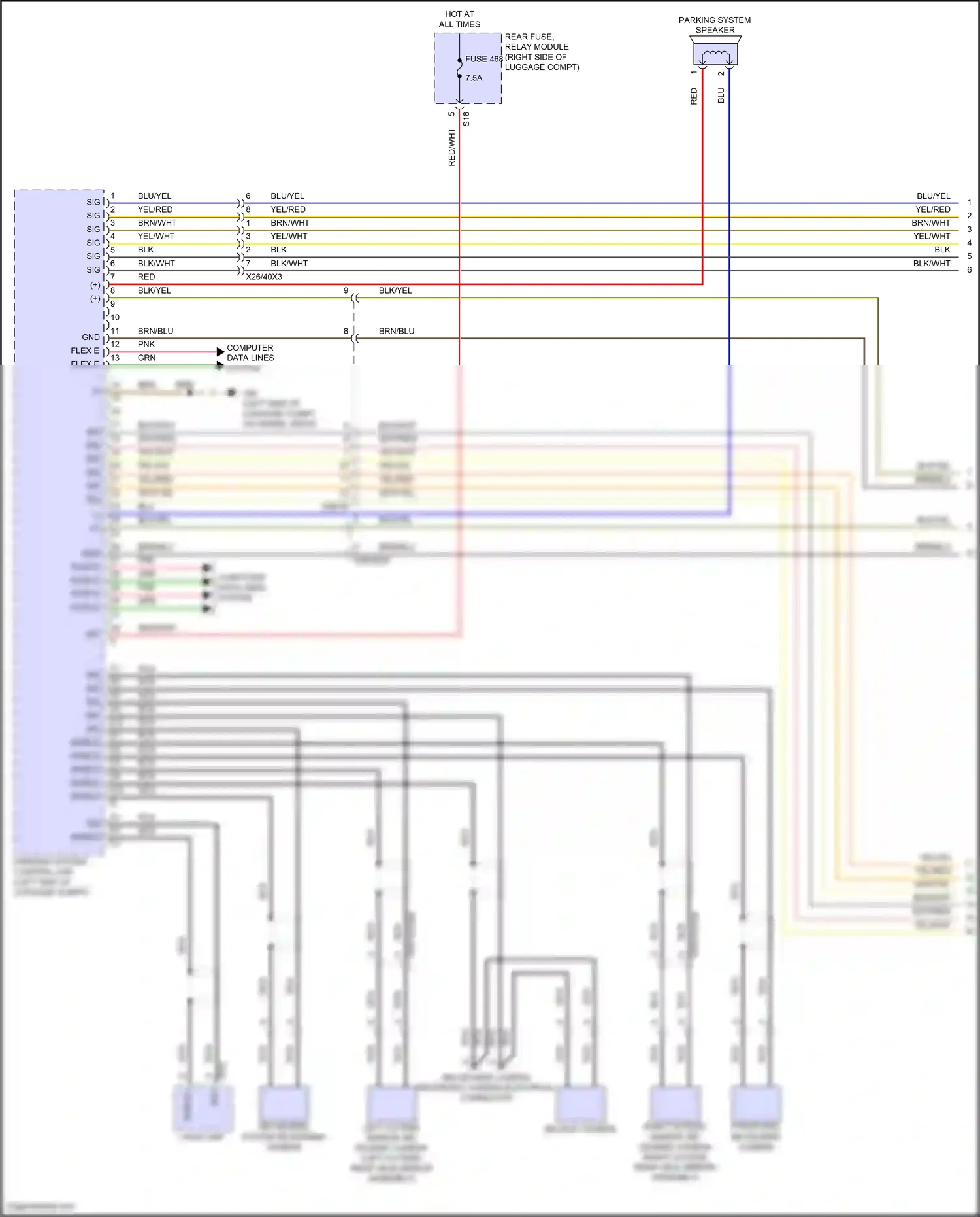 Wiring diagram flex-e bm for Mercedes-Benz E-class W214/S214 (2023-2024) (28 of 46)