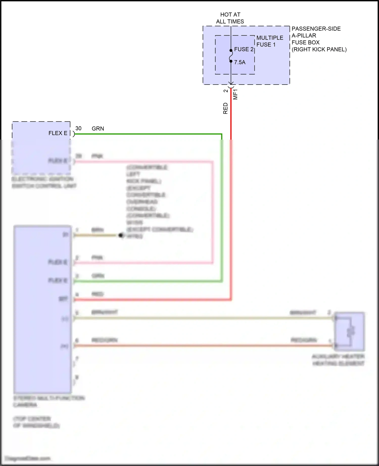 Wiring diagram flex-e bp for Mercedes-Benz E-class W214/S214 (2023-2024) (30 of 51)