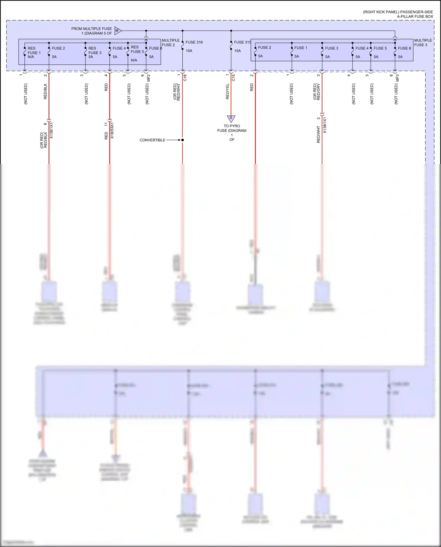 Wiring diagram overhead control panel control unit for Mercedes-Benz E-class W214/S214 (2023-2024) (27 of 34)