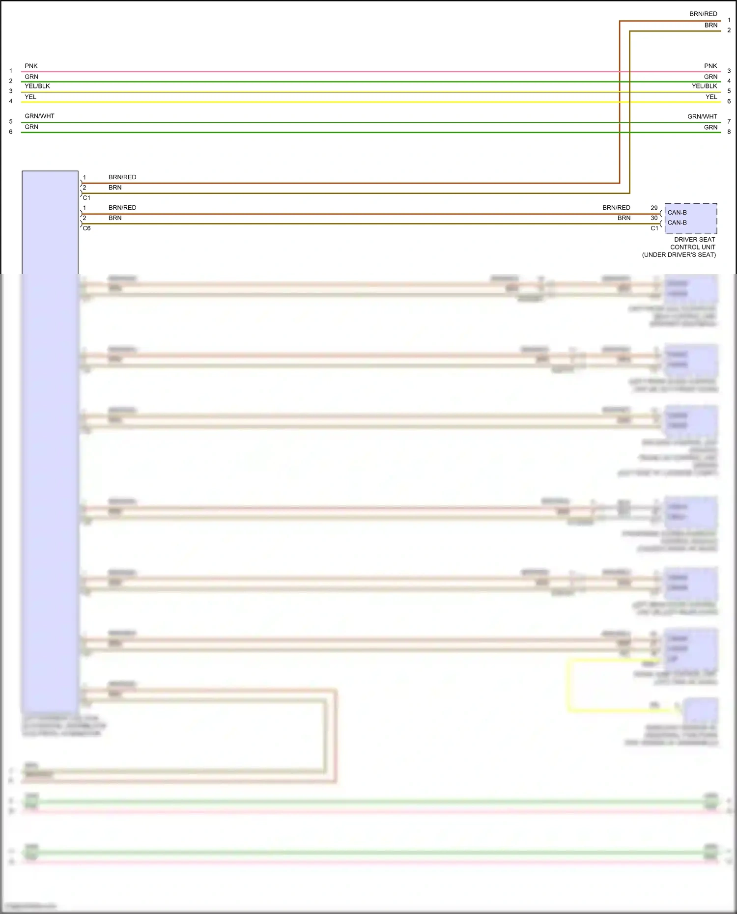Wiring diagram rain/light sensor w/ additional functions for Mercedes-Benz E-class W214/S214 (2023-2024) (5 of 23)