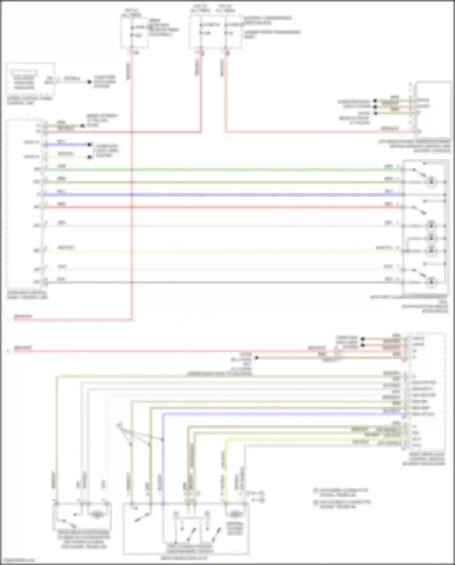 GL-class Mercedes-Benz X166 (2012-2016): Anti-theft alarm circuit (3 of 3)