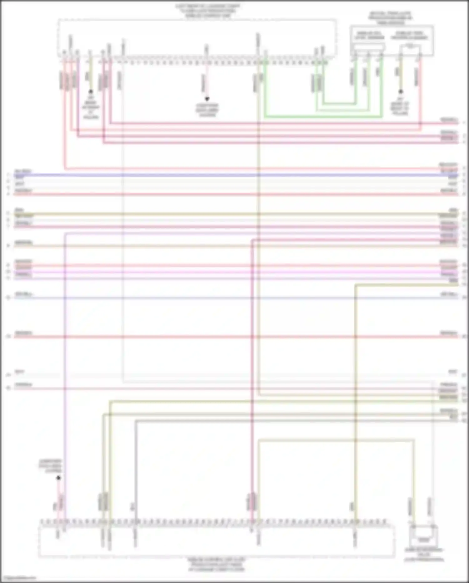 Wiring diagram adblue fill level sensor for Mercedes-Benz GL-class X166 (2012-2016) (1 of 1)