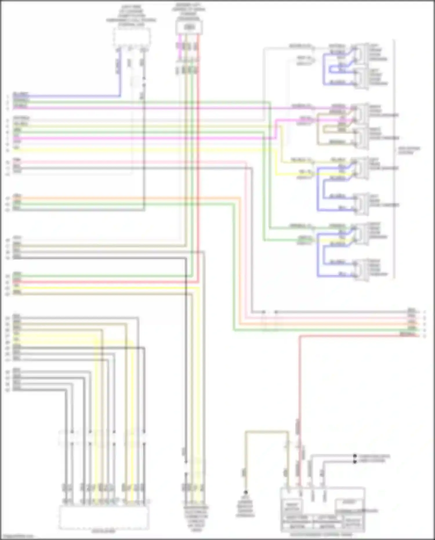 Wiring diagram can a l for Mercedes-Benz GL-class X166 (2012-2016) (5 of 14)