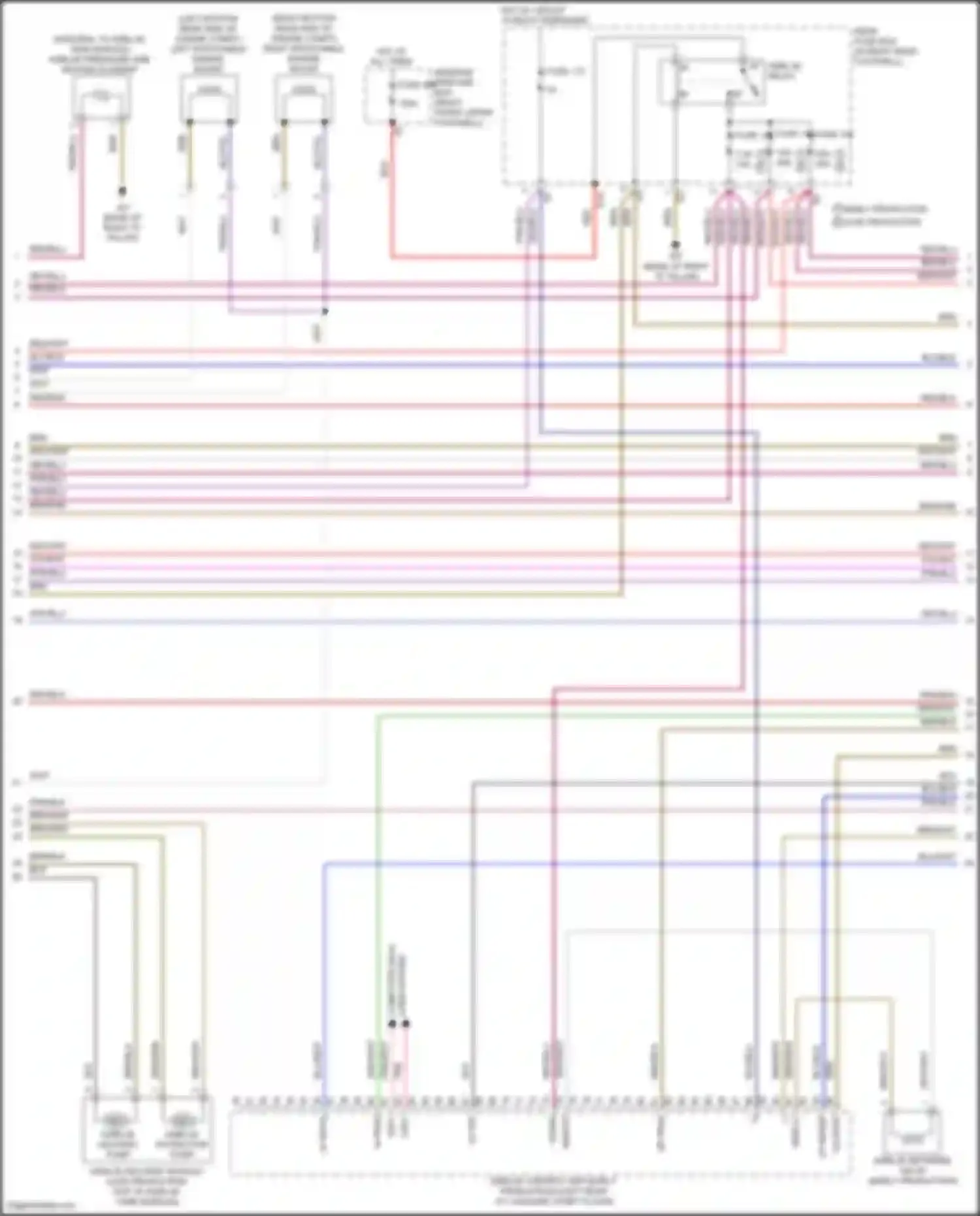 Wiring diagram can i h for Mercedes-Benz GL-class X166 (2012-2016) (4 of 4)