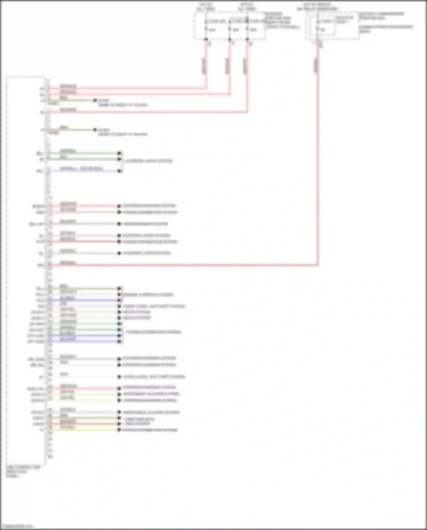 Wiring diagram computer data lines system for Mercedes-Benz GL-class X166 (2012-2016) (26 of 100)