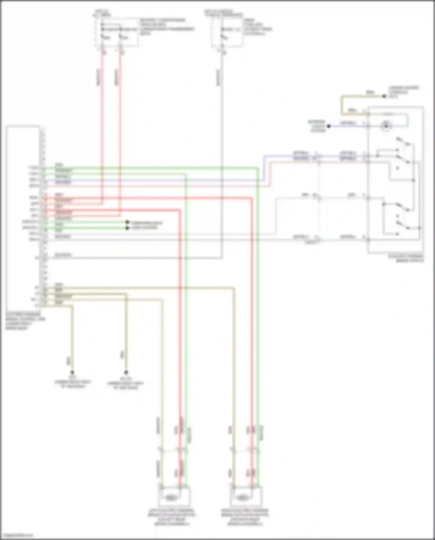 Wiring diagram computer data lines system for Mercedes-Benz GL-class X166 (2012-2016) (10 of 100)