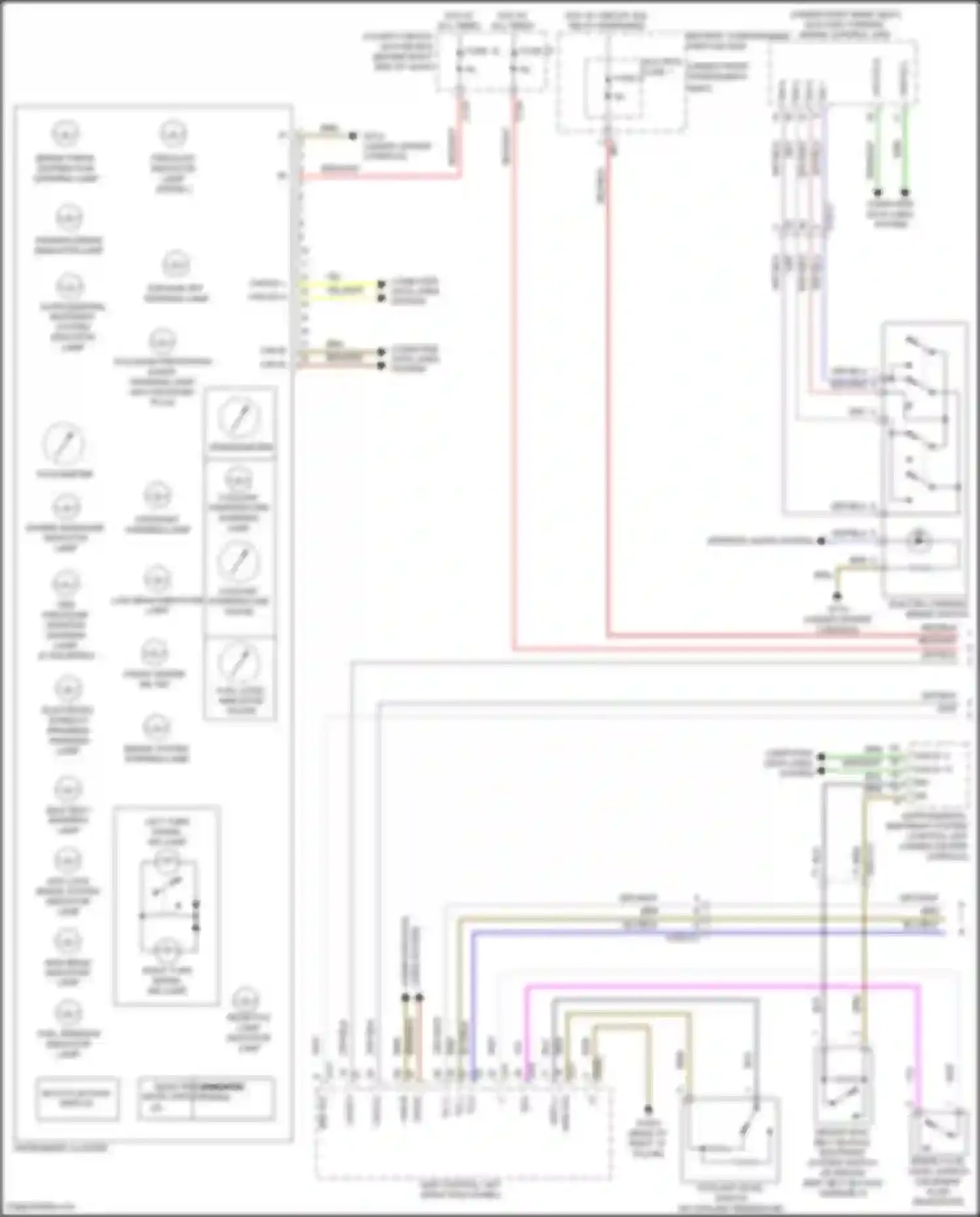 Wiring diagram computer data lines system for Mercedes-Benz GL-class X166 (2012-2016) (75 of 100)