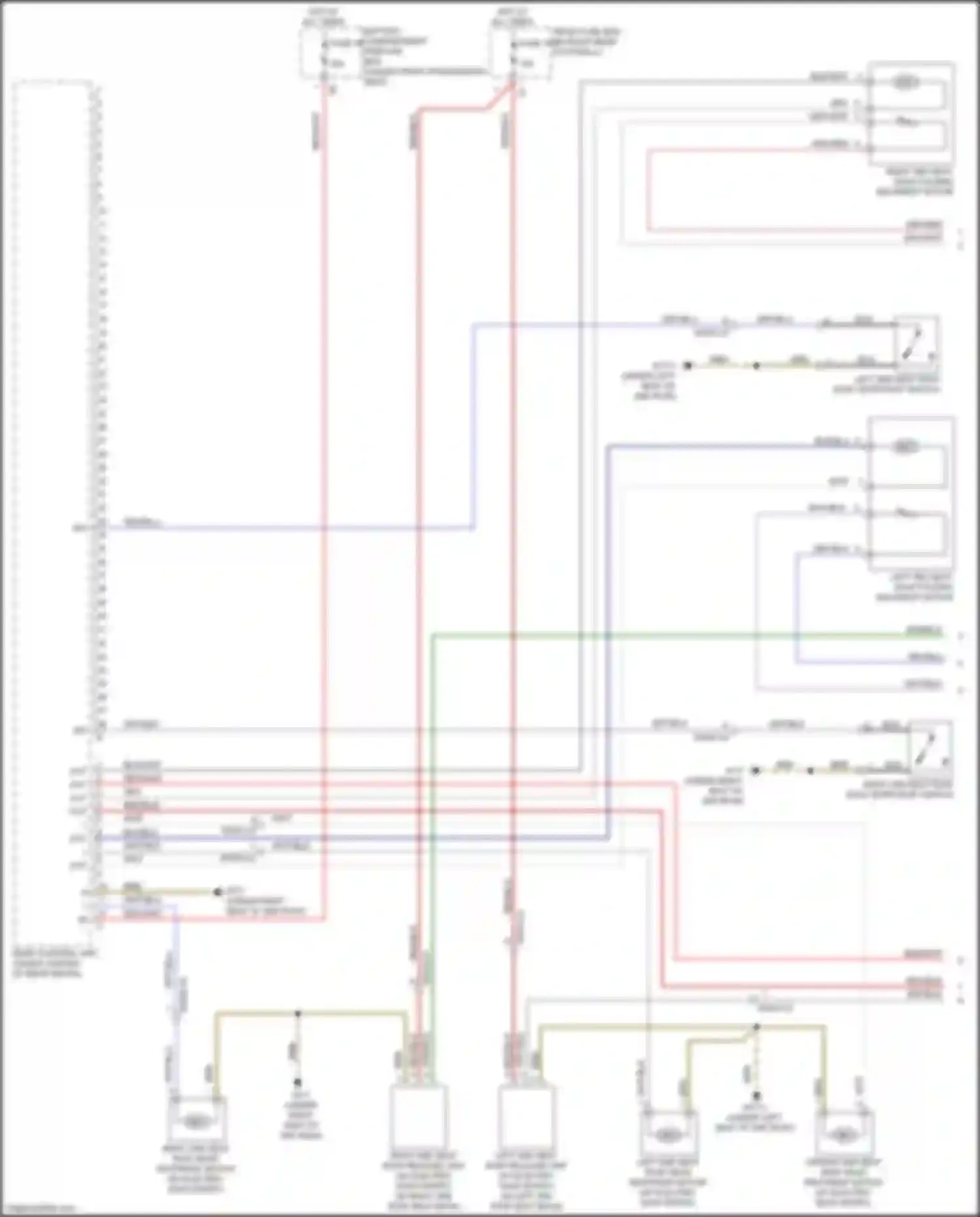 Wiring diagram grn/blk for Mercedes-Benz GL-class X166 (2012-2016) (7 of 37)