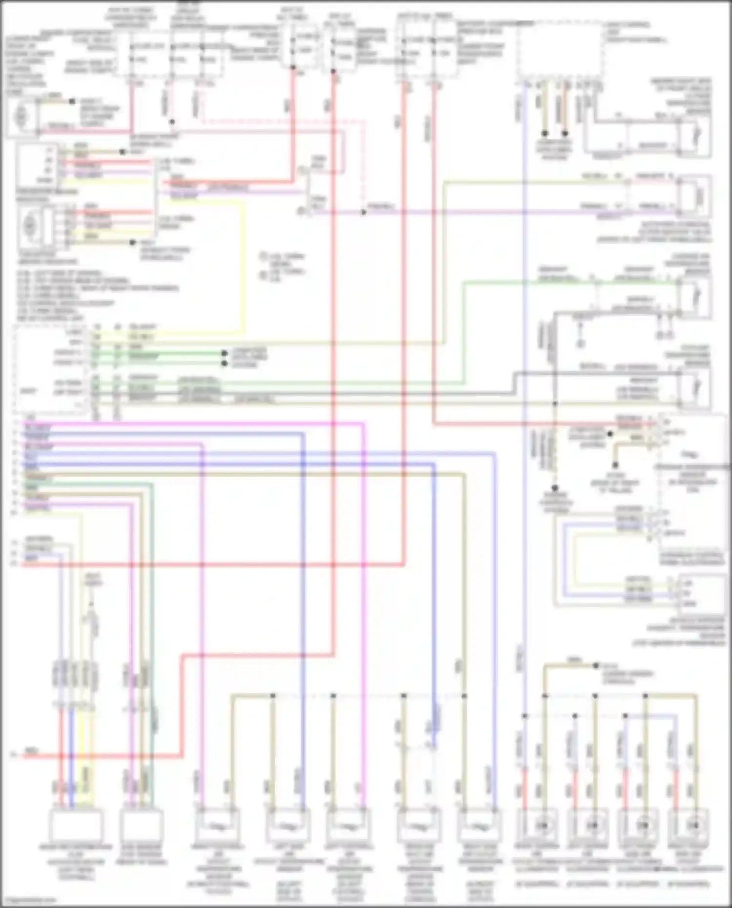 Wiring diagram me-sfi control unit for Mercedes-Benz GL-class X166 (2012-2016) (1 of 1)