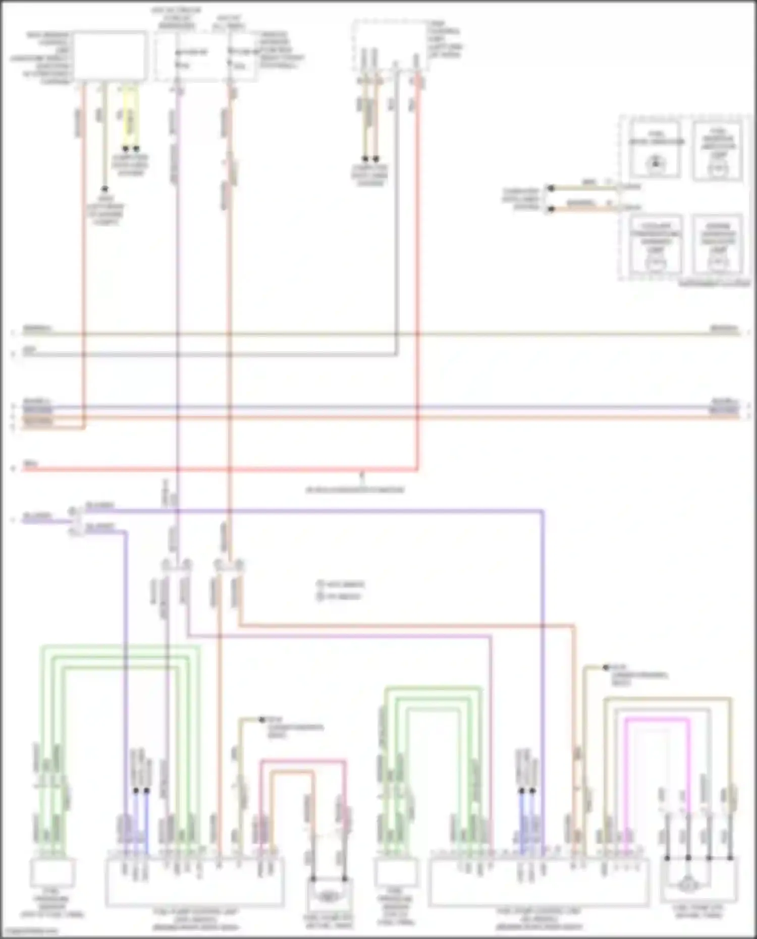 GLA-class Mercedes-Benz X156 facelift (2017-2020): Wiring diagram engine performance 2.0l turbo flex (2 of 7)