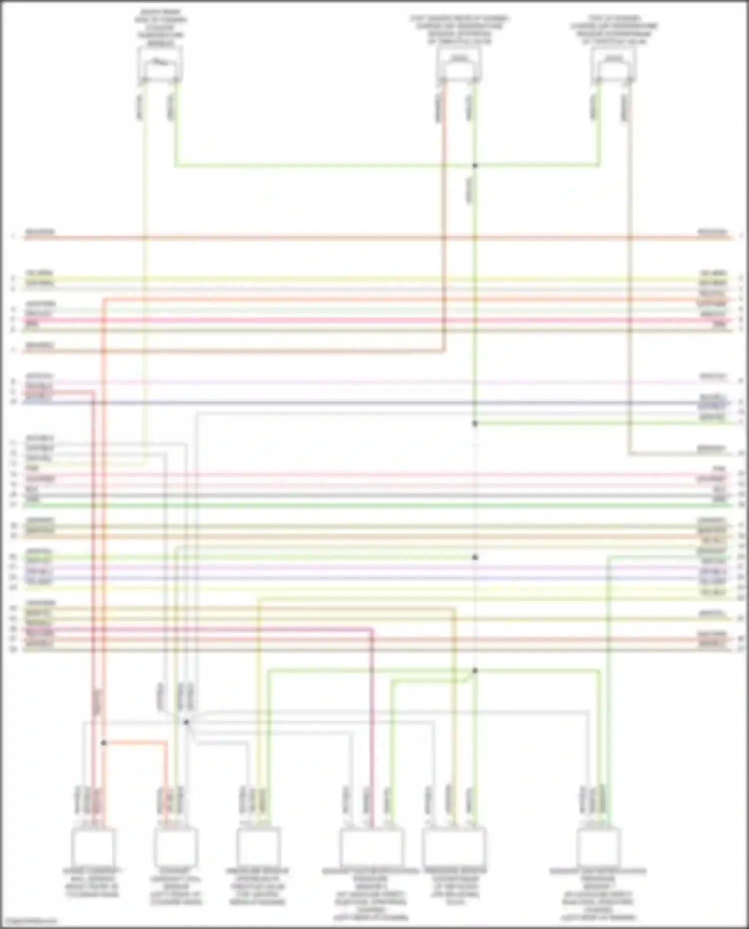 GLA-class Mercedes-Benz X156 facelift (2017-2020): Wiring diagram engine performance 2.0l turbo (5 of 7)