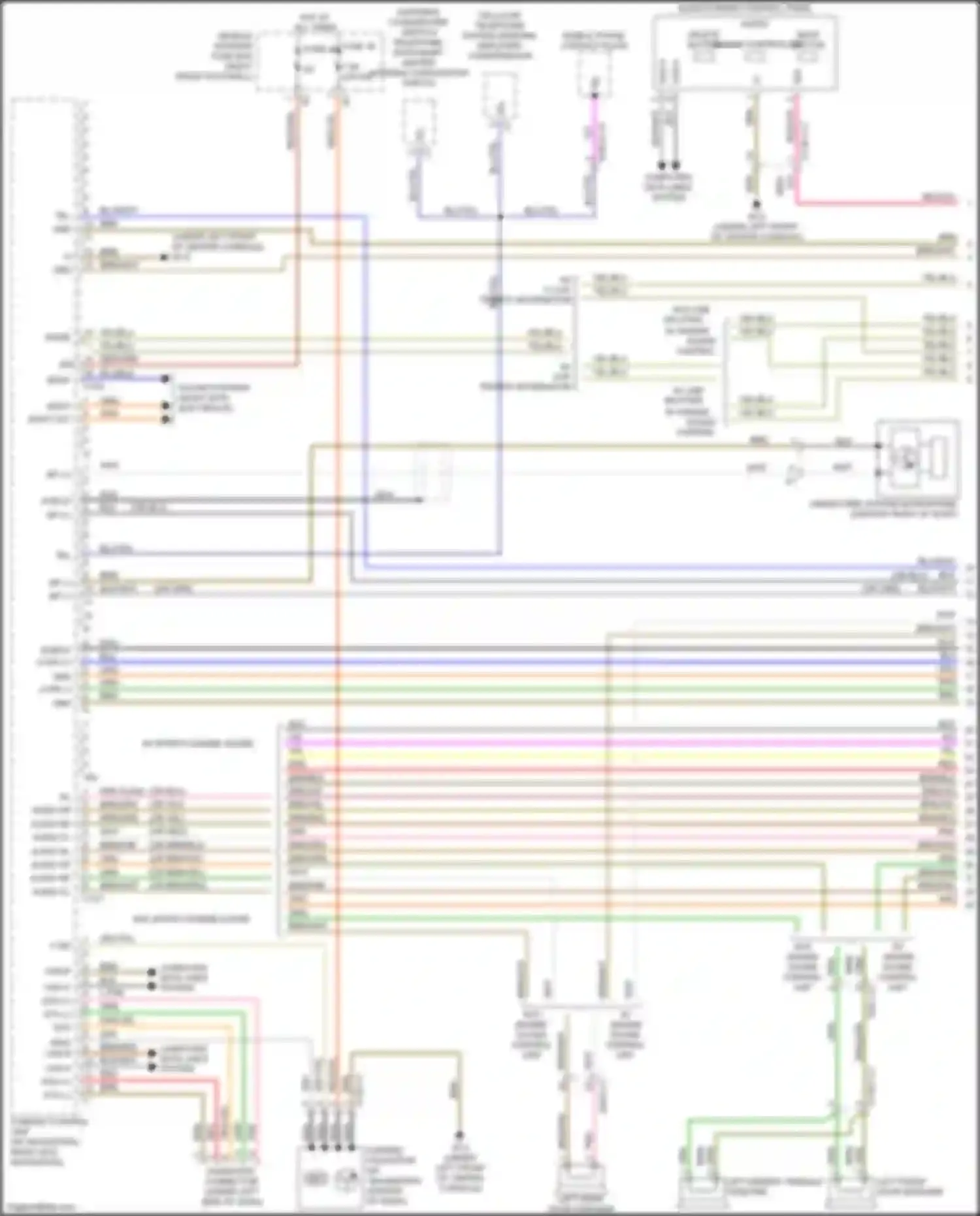 GLA-class Mercedes-Benz X156 facelift (2017-2020): Comand actuation circuit, w/o dvd (1 of 5)