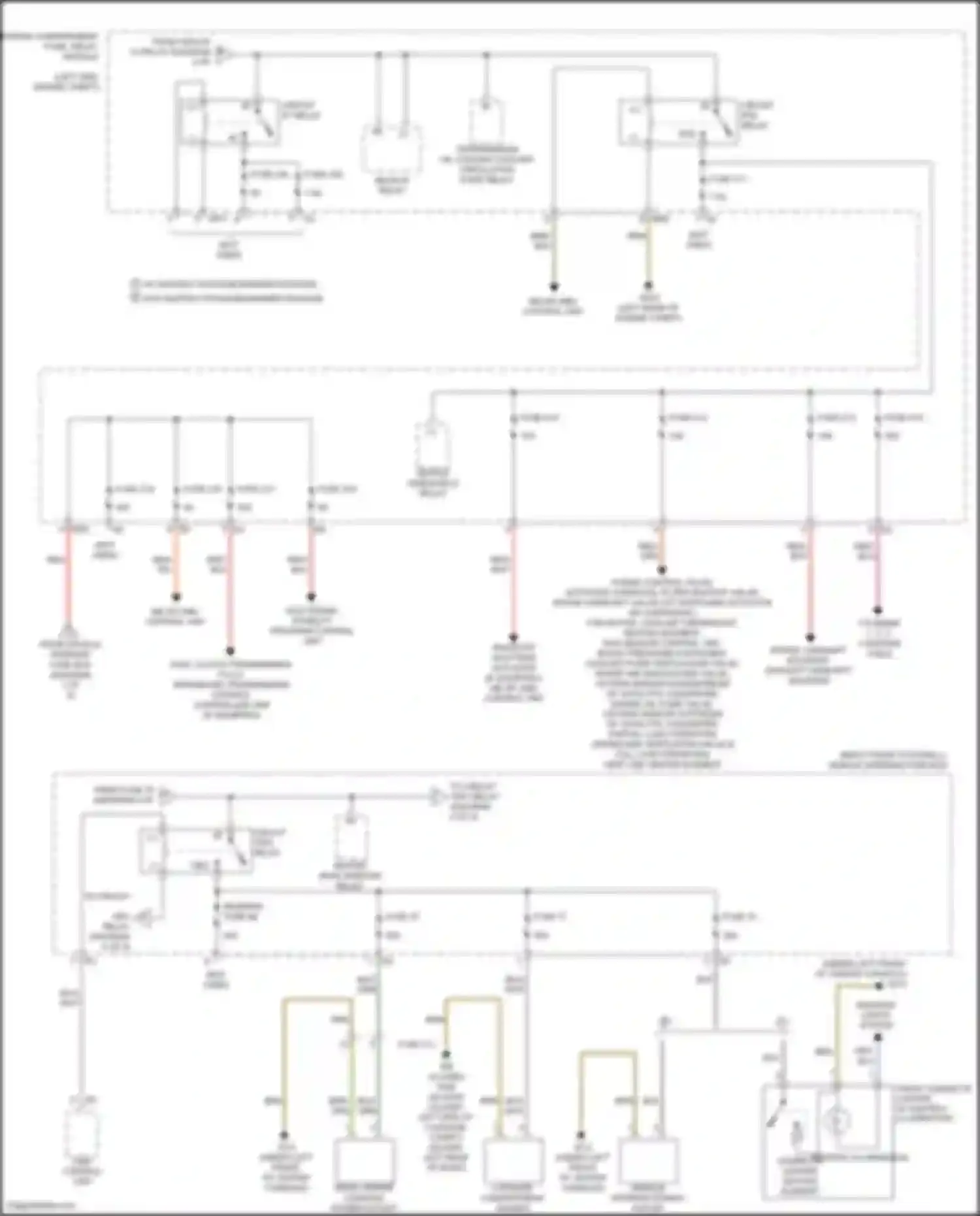 GLA-class Mercedes-Benz X156 facelift (2017-2020): Power distribution circuit (3 of 5)
