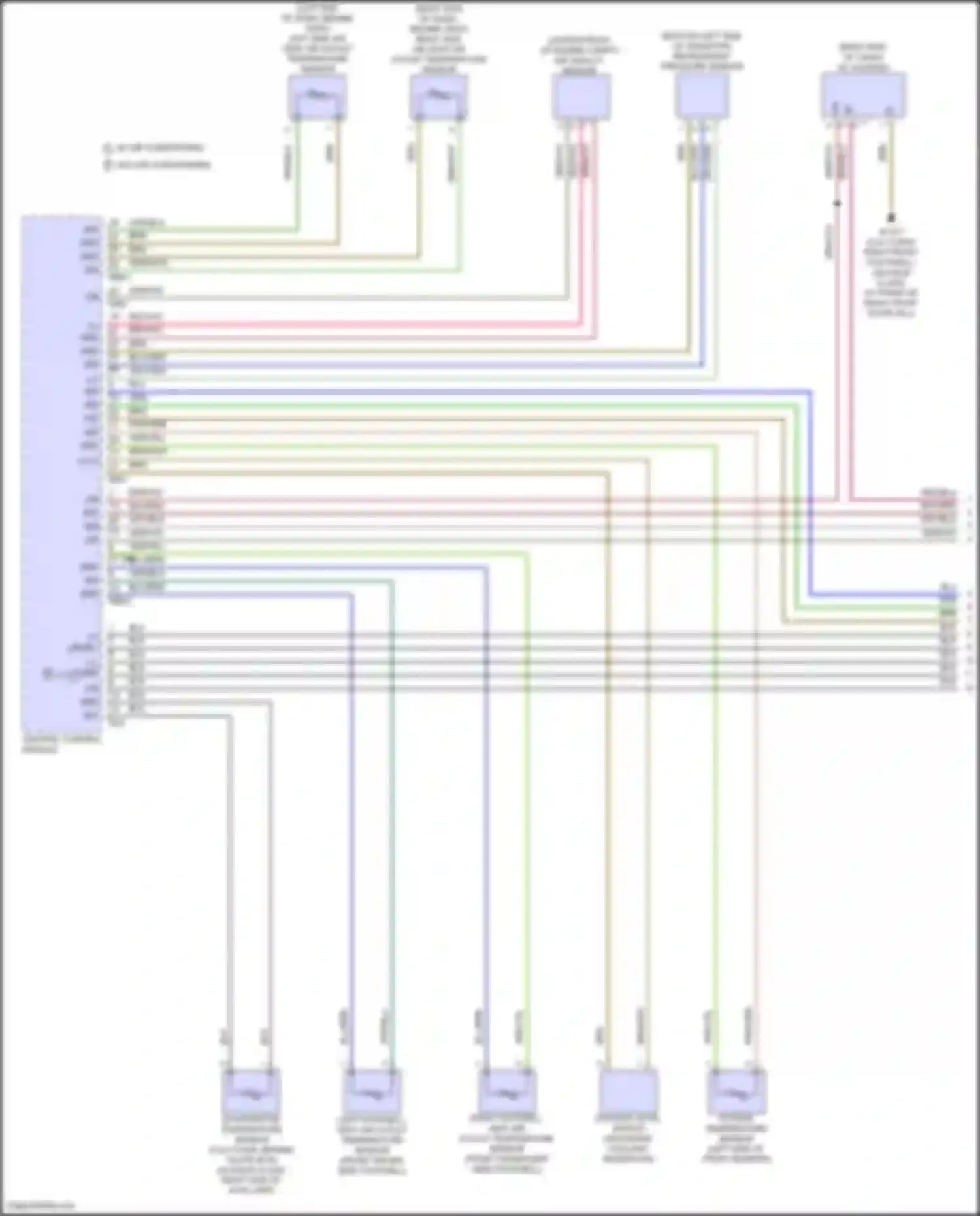 GLB-class Mercedes-Benz X247 facelift (2023-2024): Automatic a/c circuit (1 of 3)