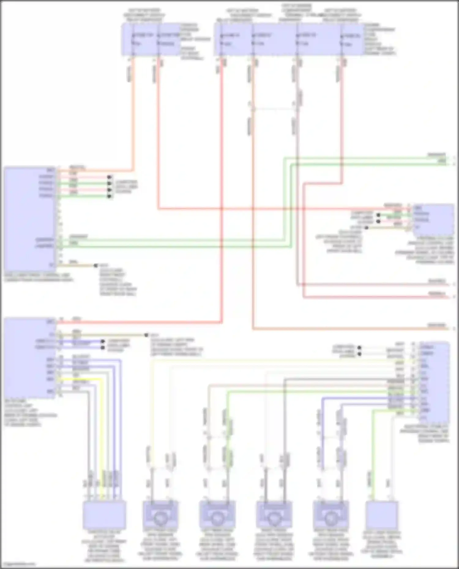 GLB-class Mercedes-Benz X247 facelift (2023-2024): Cruise control circuit (1 of 2)