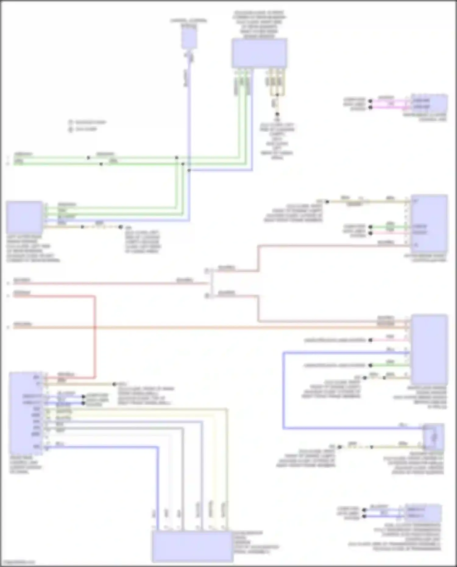 GLB-class Mercedes-Benz X247 facelift (2023-2024): Cruise control circuit (2 of 2)