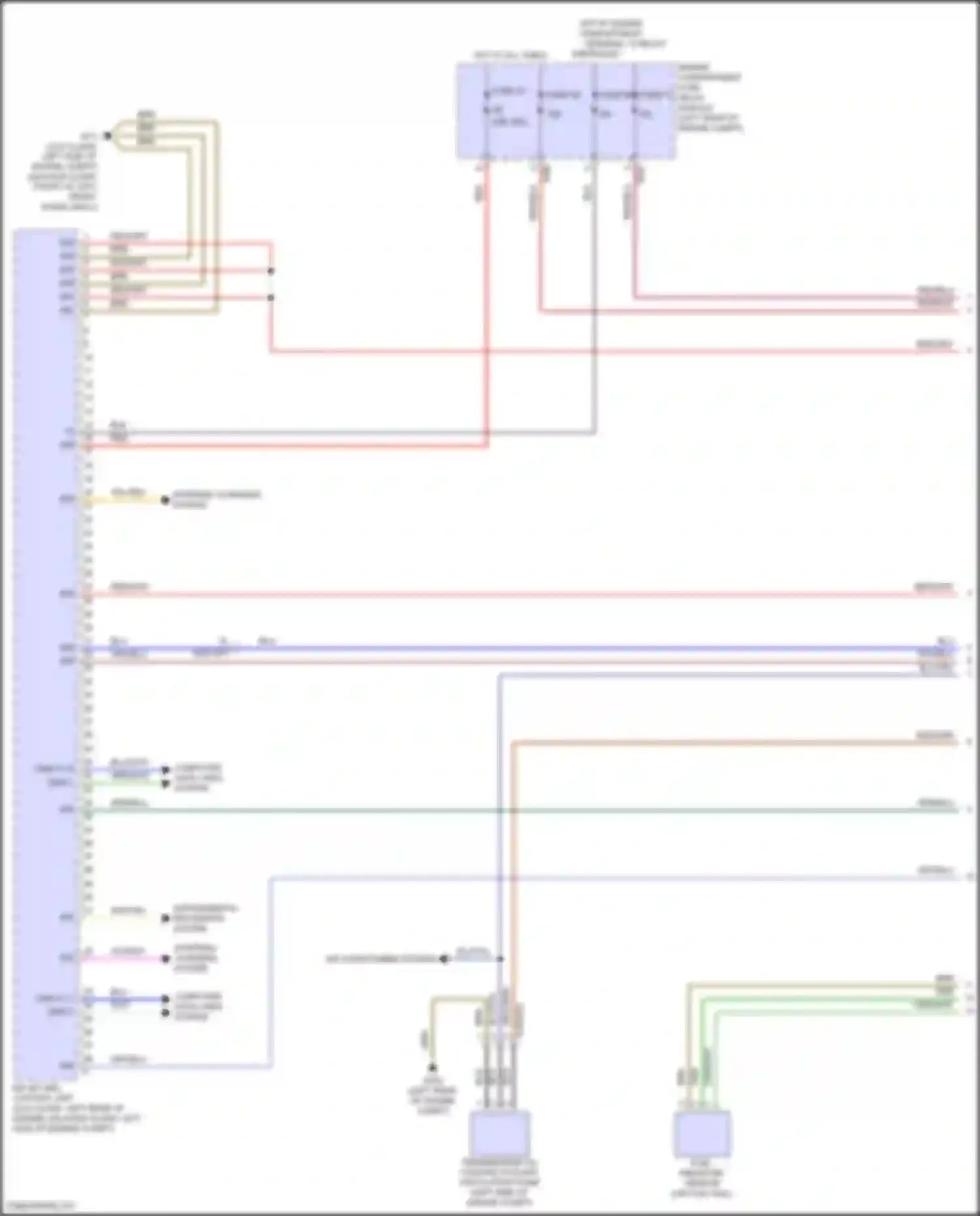 GLB-class Mercedes-Benz X247 facelift (2023-2024): Wiring diagram engine performance 2.0l turbo (1 of 7)