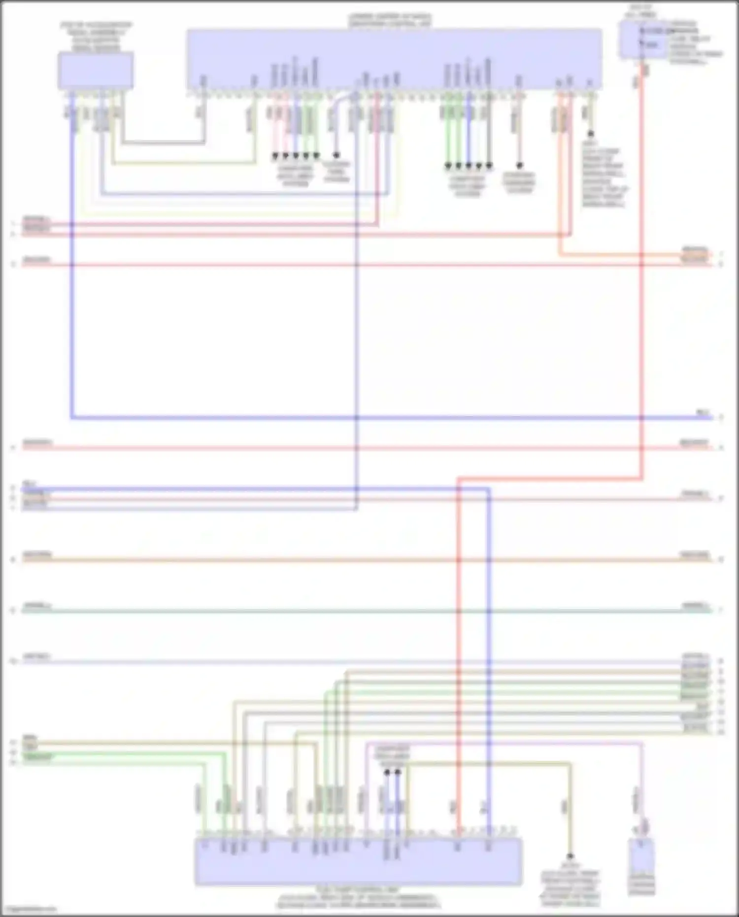 GLB-class Mercedes-Benz X247 facelift (2023-2024): Wiring diagram engine performance 2.0l turbo (2 of 7)