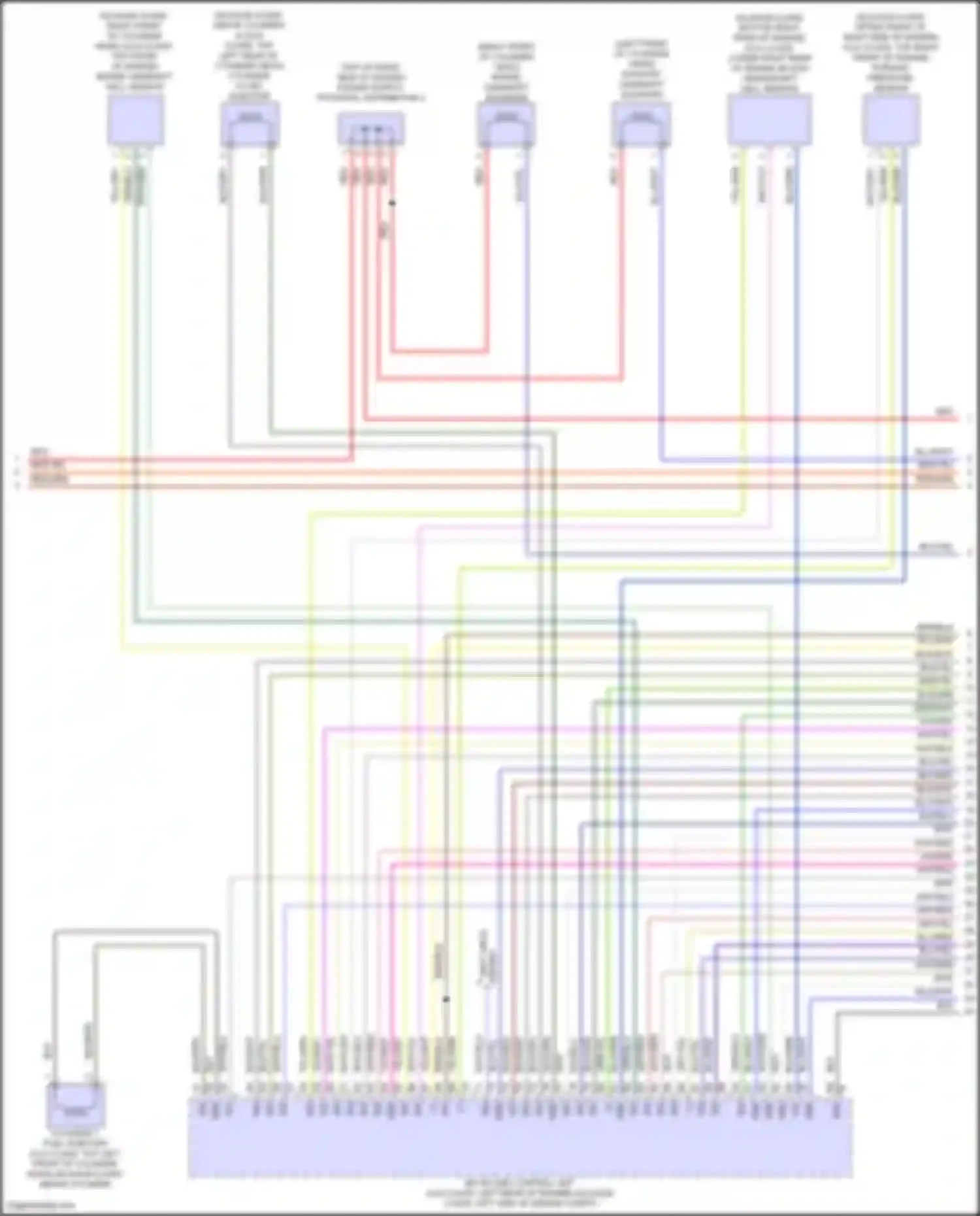 GLB-class Mercedes-Benz X247 facelift (2023-2024): Wiring diagram engine performance 2.0l turbo (4 of 7)