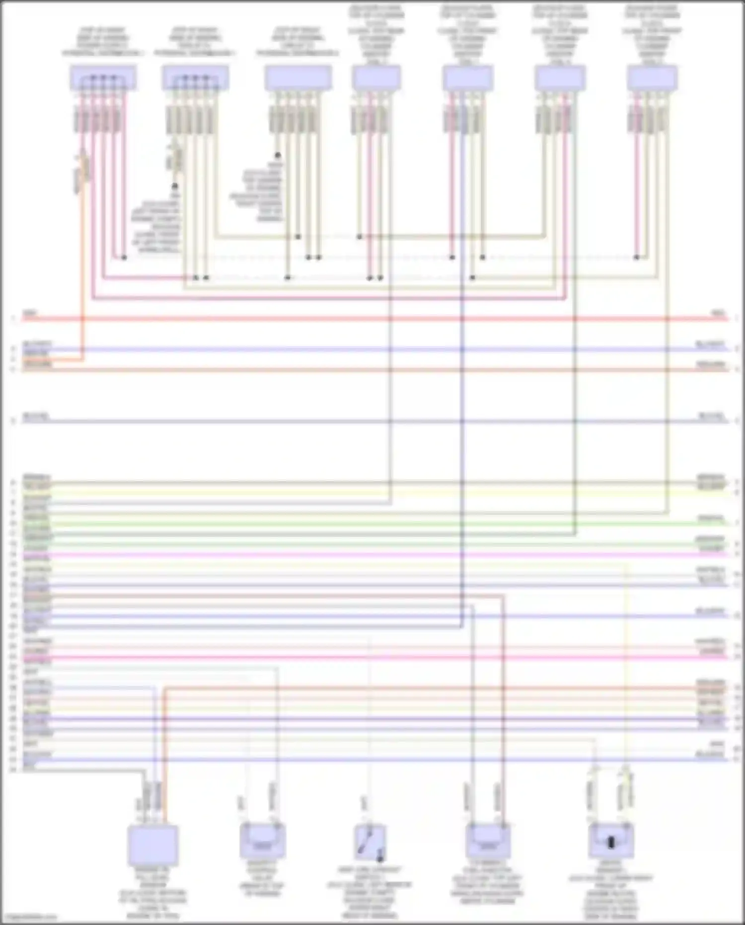 GLB-class Mercedes-Benz X247 facelift (2023-2024): Wiring diagram engine performance 2.0l turbo (5 of 7)