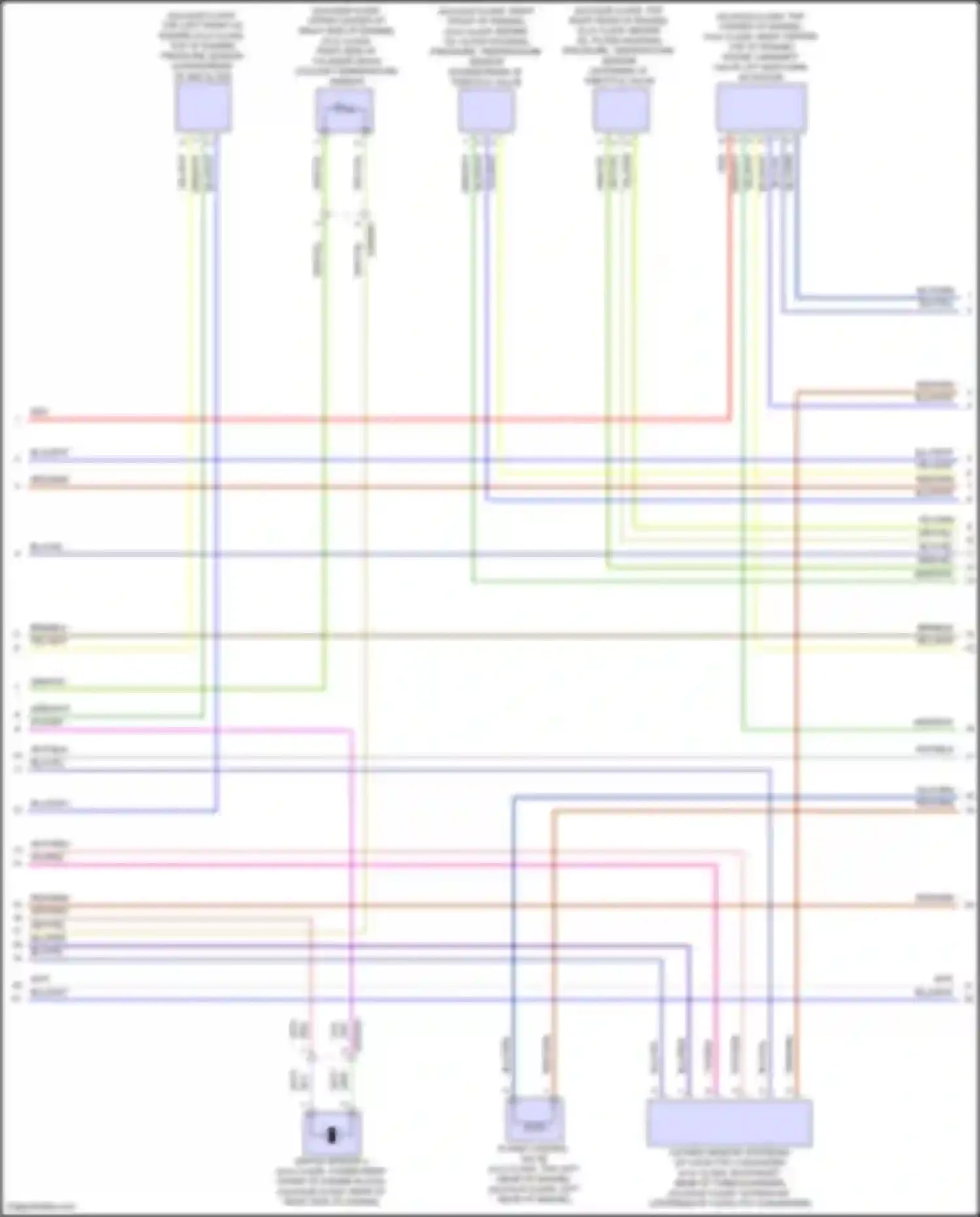 GLB-class Mercedes-Benz X247 facelift (2023-2024): Wiring diagram engine performance 2.0l turbo (6 of 7)