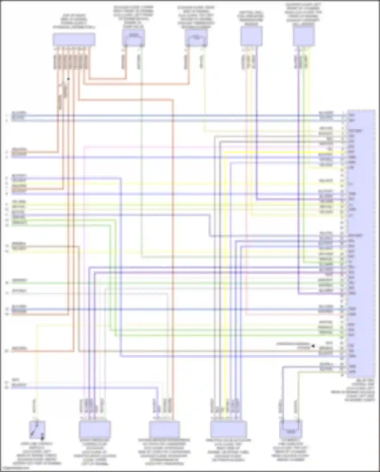 GLB-class Mercedes-Benz X247 facelift (2023-2024): Wiring diagram engine performance 2.0l turbo (7 of 7)