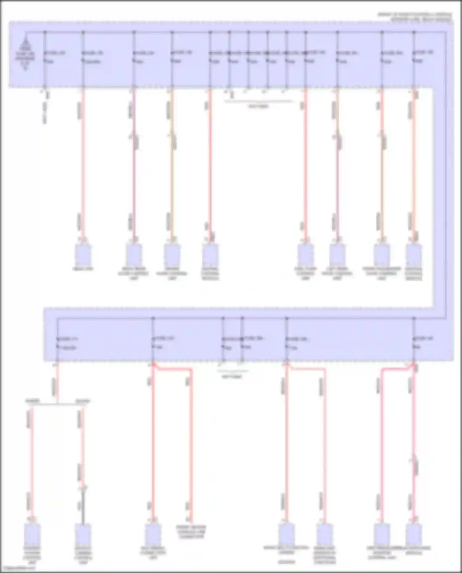 GLB-class Mercedes-Benz X247 facelift (2023-2024): Power distribution circuit (3 of 6)