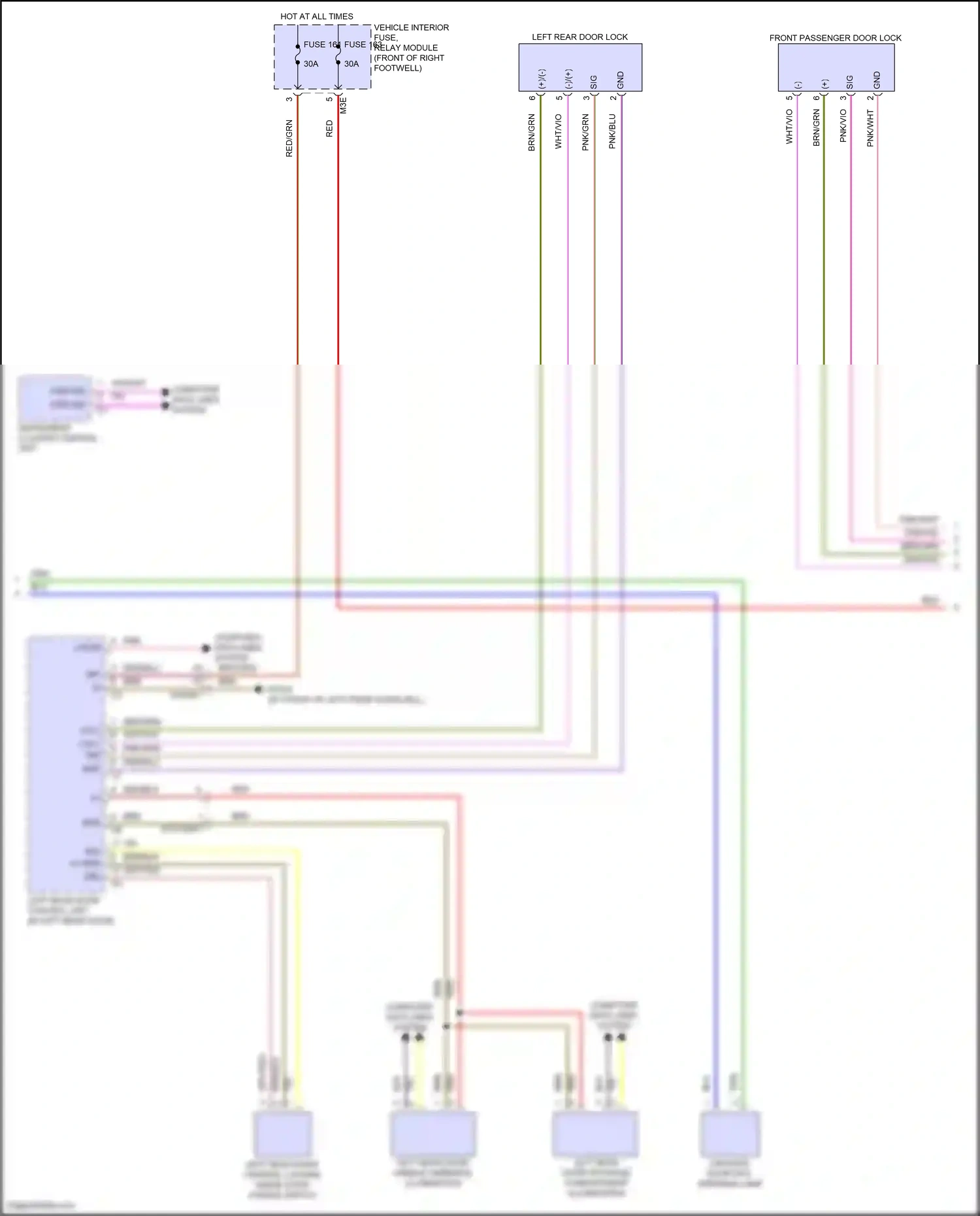 Wiring diagram computer data lines system for Mercedes-Benz GLB-class X247 facelift (2023-2024) (11 of 64)