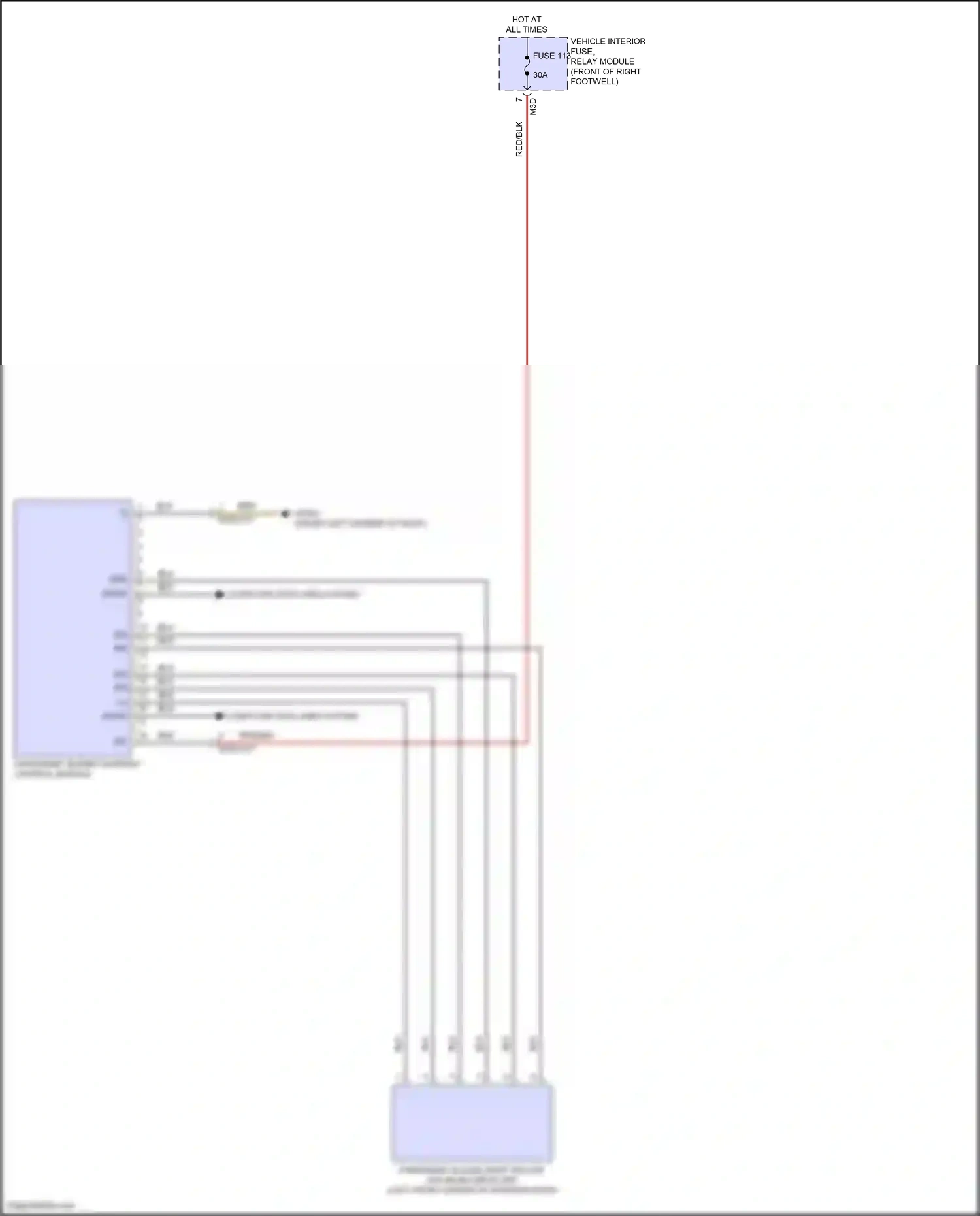 Wiring diagram computer data lines system for Mercedes-Benz GLB-class X247 facelift (2023-2024) (28 of 64)