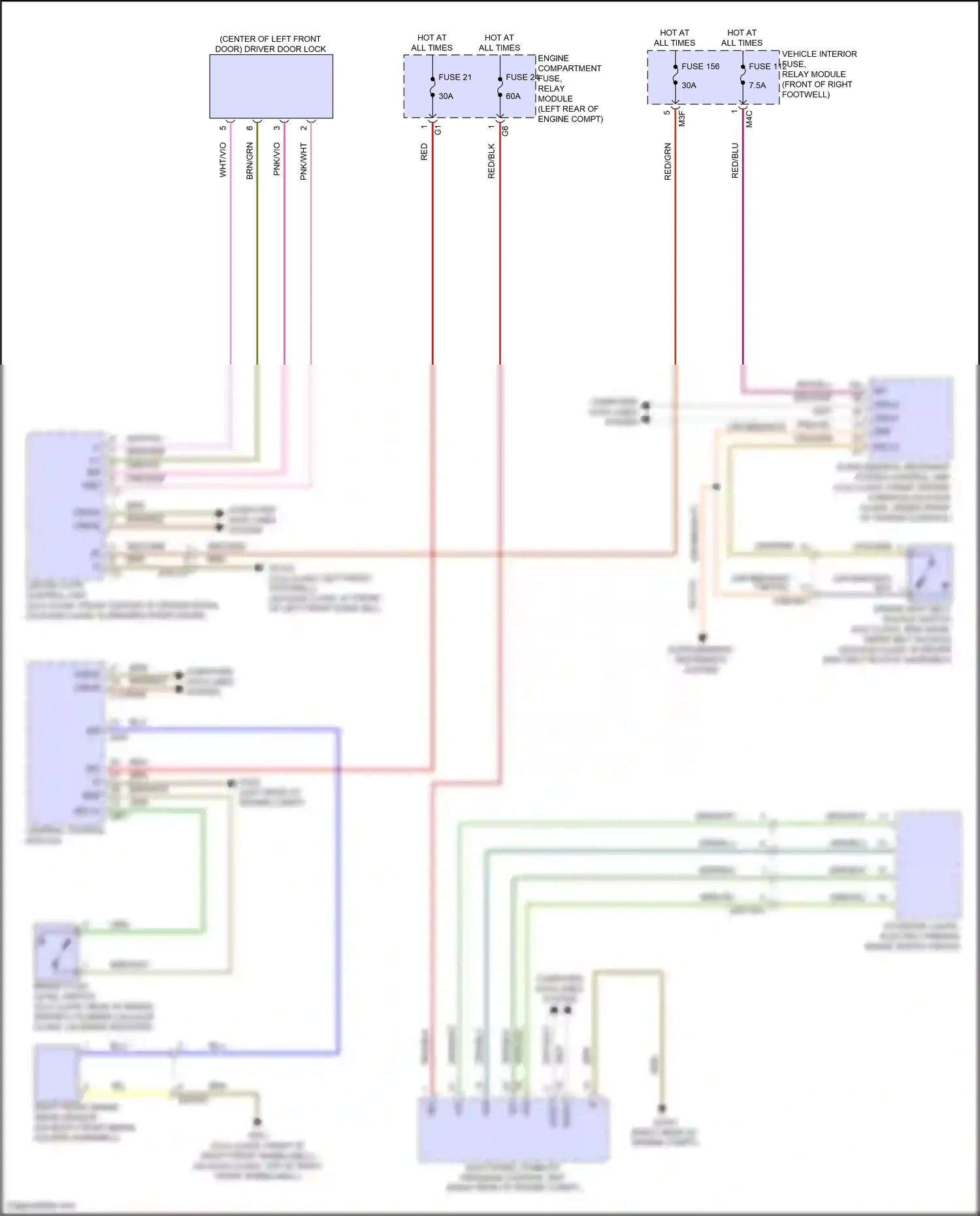 Wiring diagram computer data lines system for Mercedes-Benz GLB-class X247 facelift (2023-2024) (40 of 64)