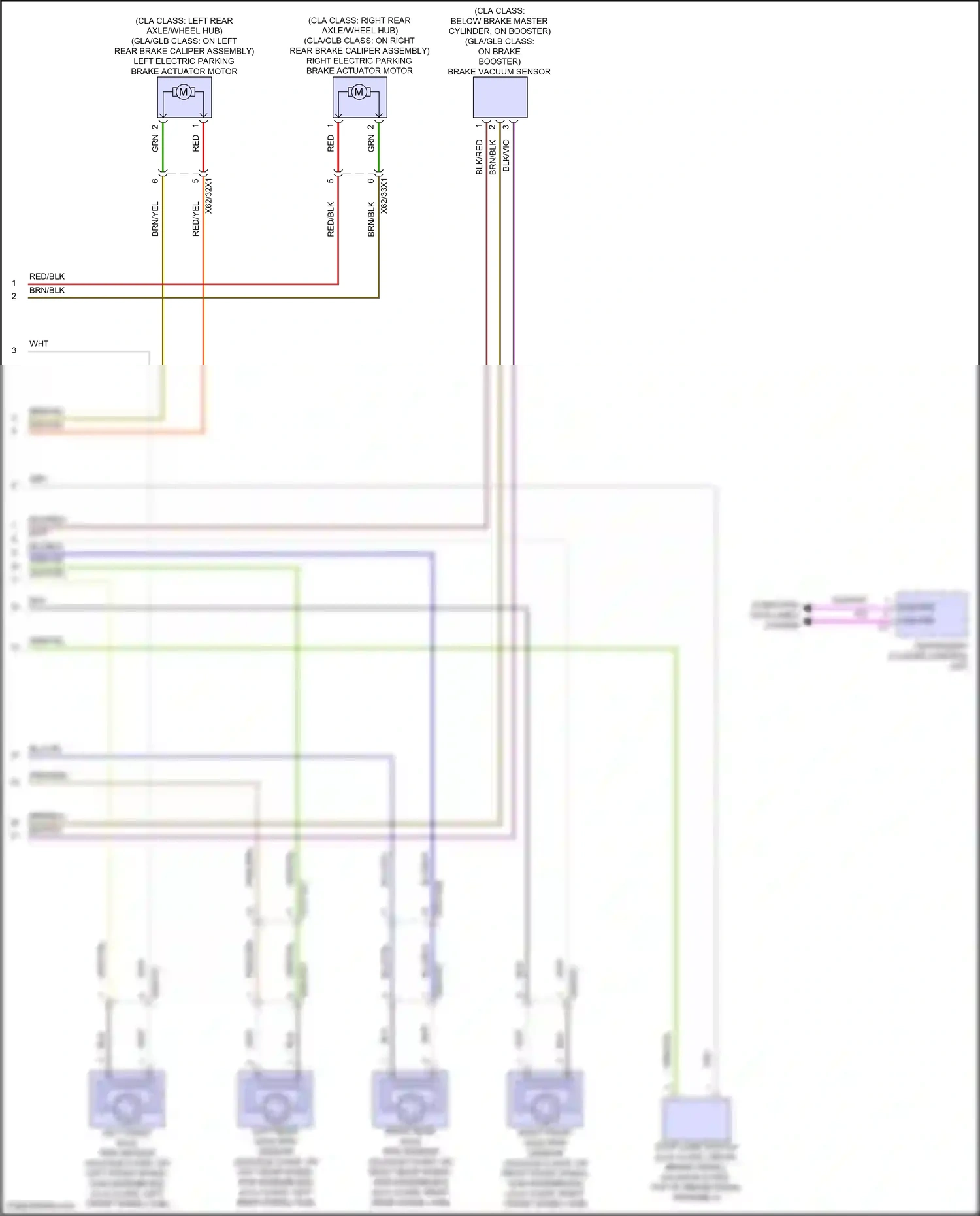 Wiring diagram computer data lines system for Mercedes-Benz GLB-class X247 facelift (2023-2024) (22 of 64)