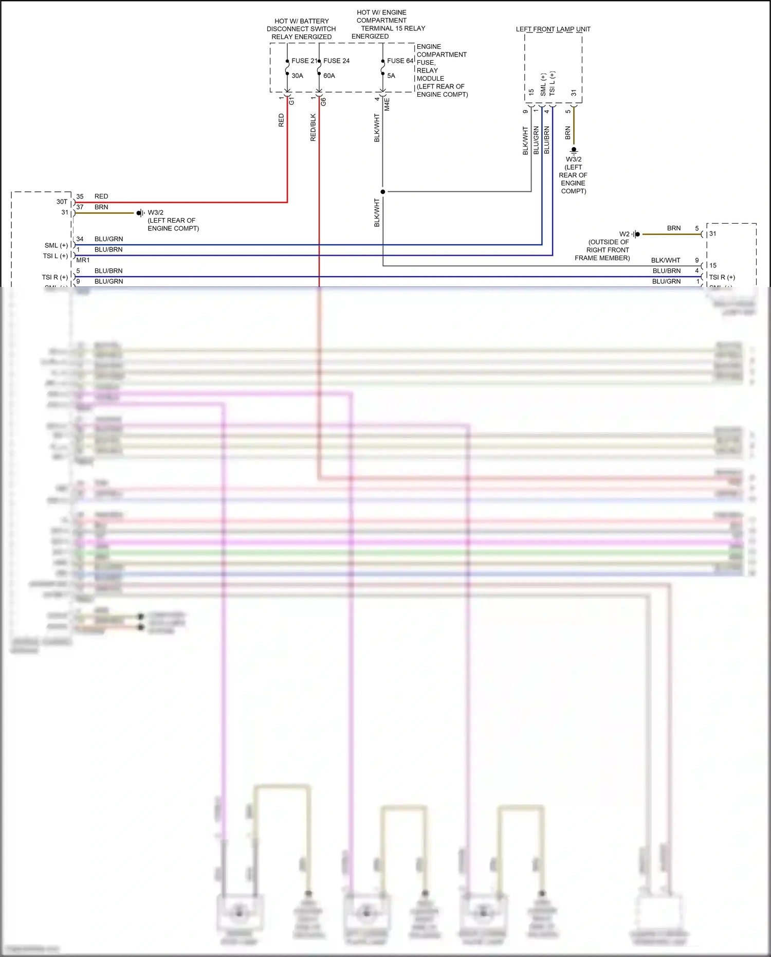 Wiring diagram computer data lines system for Mercedes-Benz GLB-class X247 (2019-2023) (34 of 82)