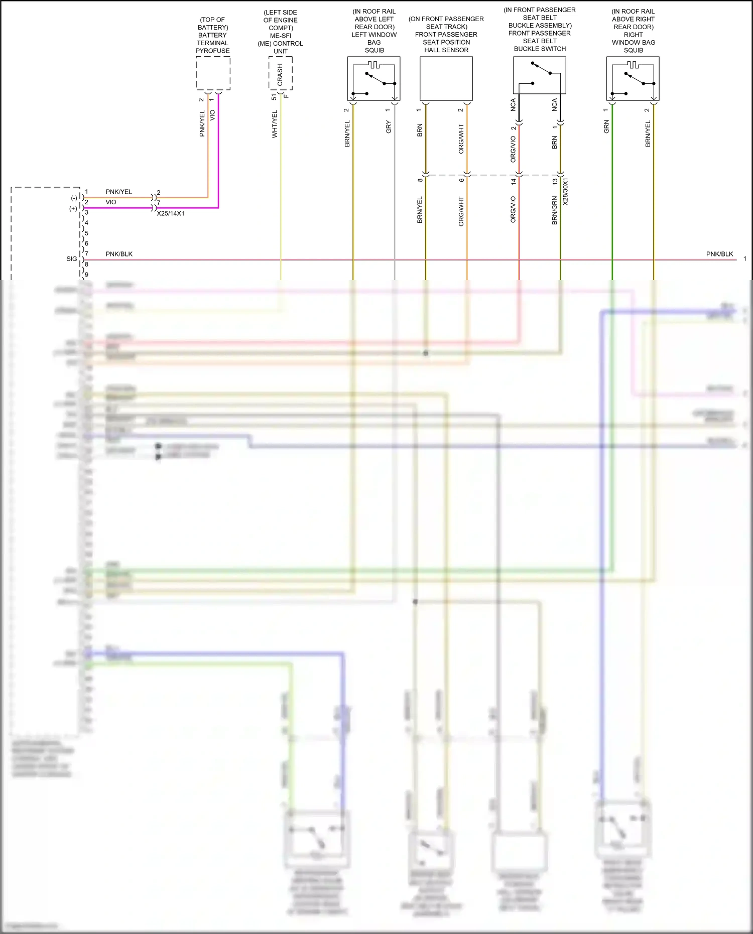Wiring diagram computer data lines system for Mercedes-Benz GLB-class X247 (2019-2023) (57 of 82)