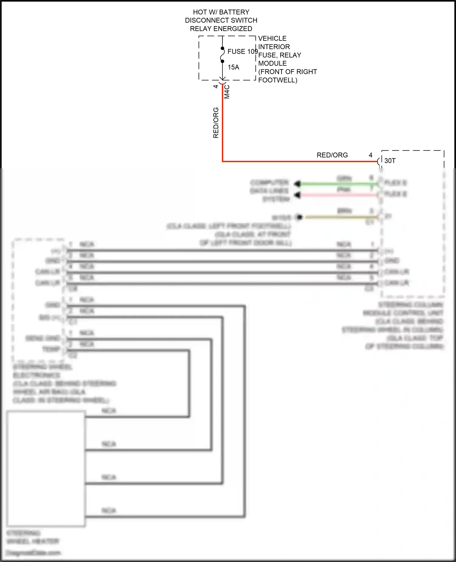 Wiring diagram flex-e bm for Mercedes-Benz GLB-class X247 (2019-2023) (4 of 17)