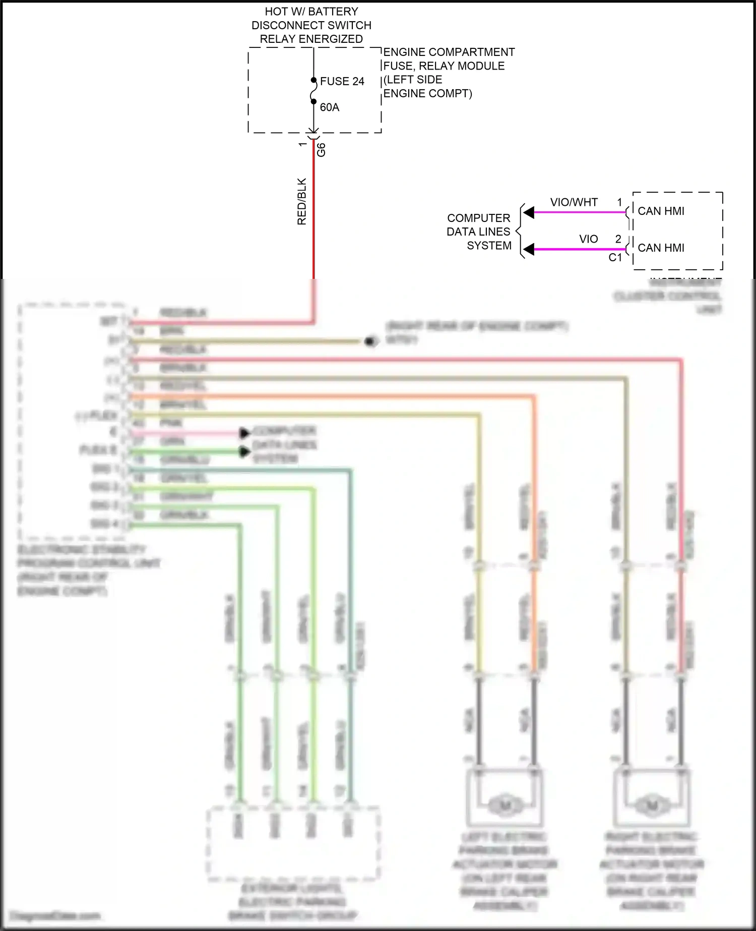 Wiring diagram flex-e bp for Mercedes-Benz GLB-class X247 (2019-2023) (9 of 17)