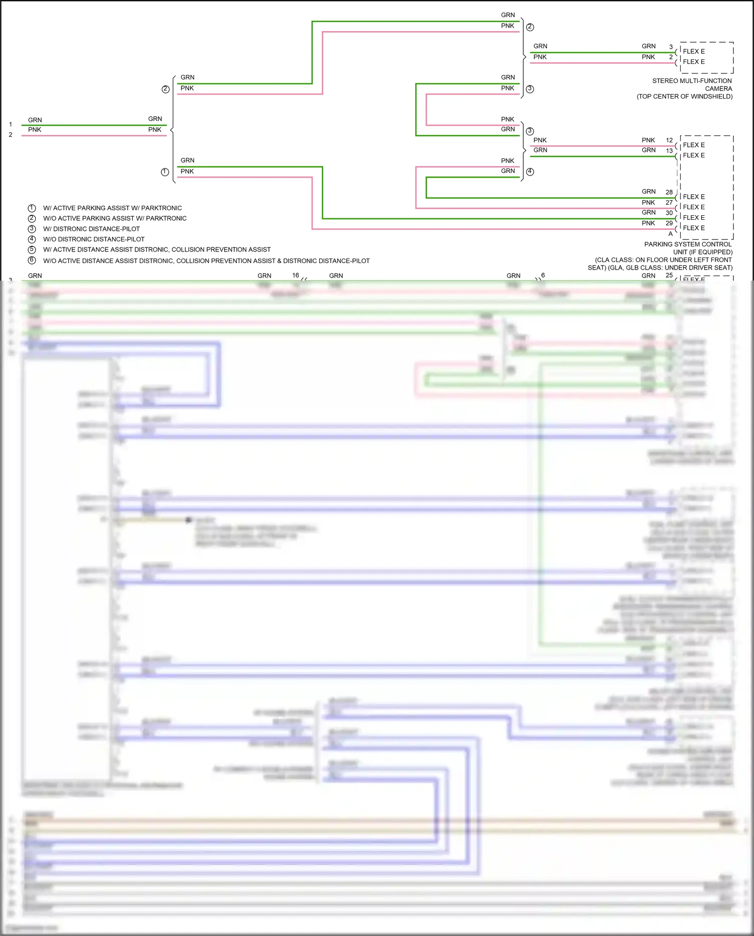 Wiring diagram flex-e bp for Mercedes-Benz GLB-class X247 (2019-2023) (7 of 17)