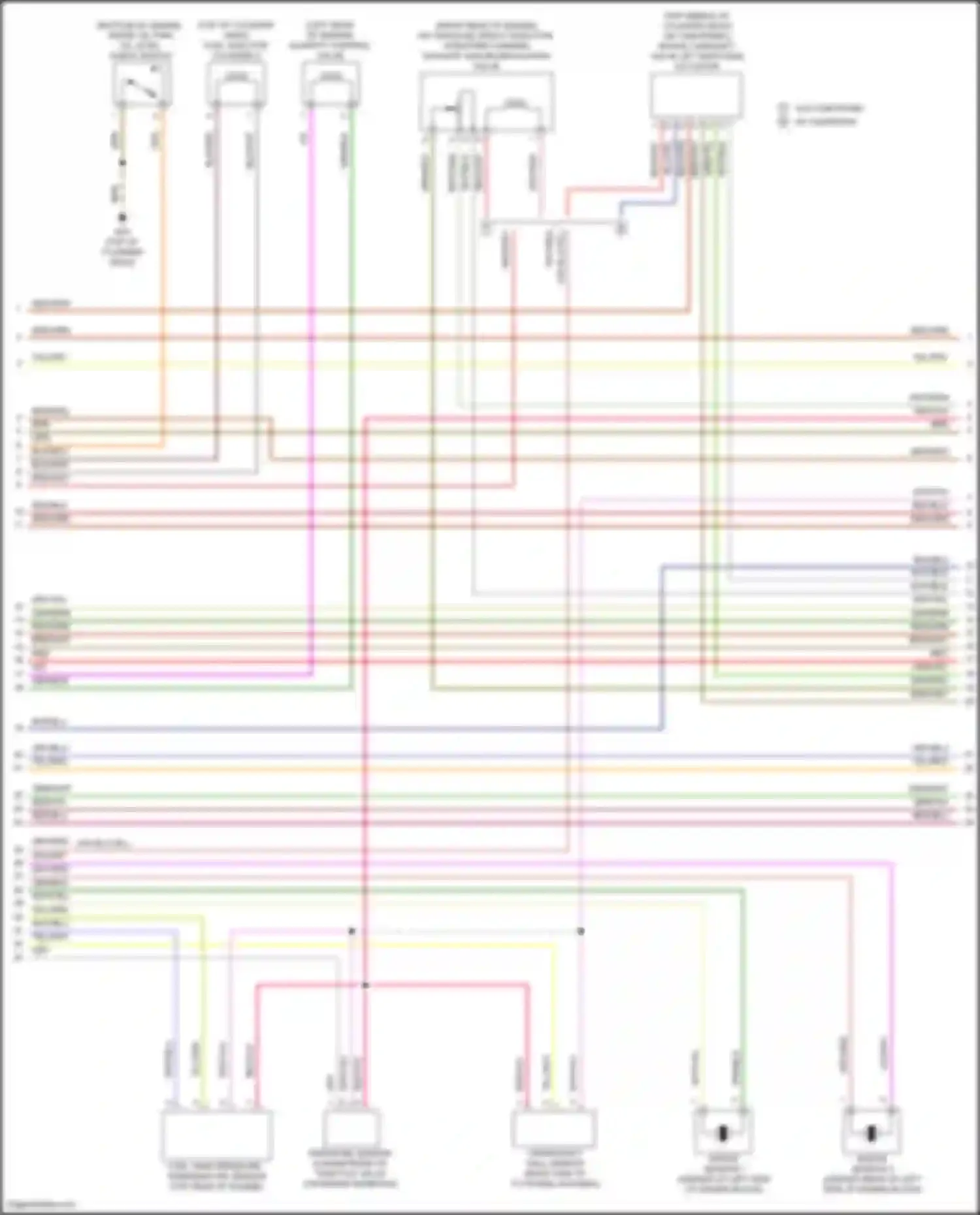 GLC-class AMG Mercedes-Benz X253 (2016-2019): Wiring diagram engine performance 2.0l turbo (6 of 9)