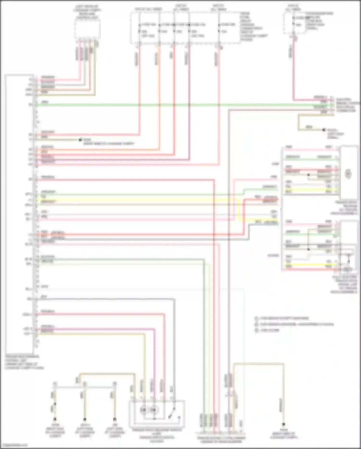 GLC-class AMG Mercedes-Benz X253 (2016-2019): Trailer light circuit