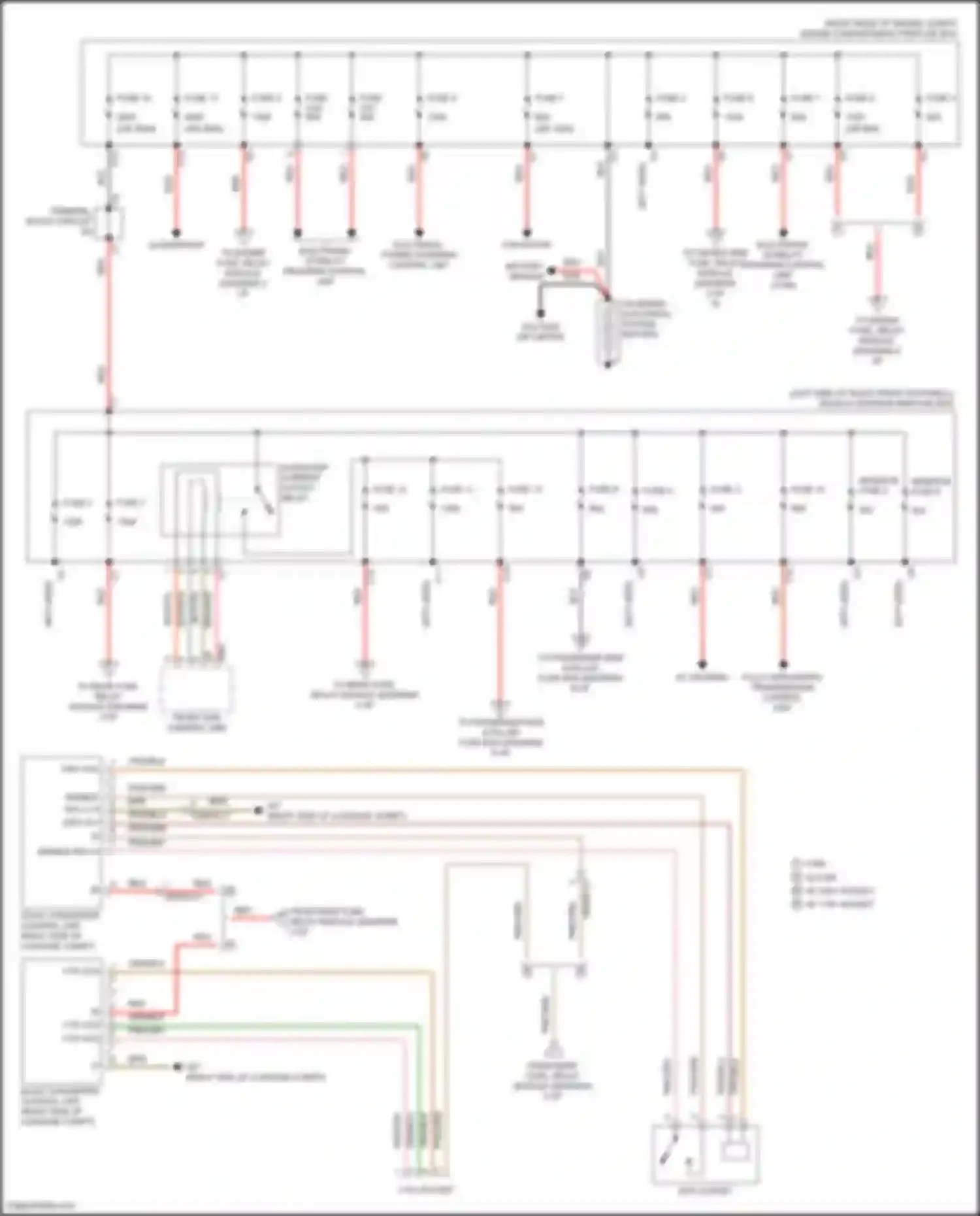 GLC-class AMG Mercedes-Benz X253 (2016-2019): Power distribution circuit (1 of 6)