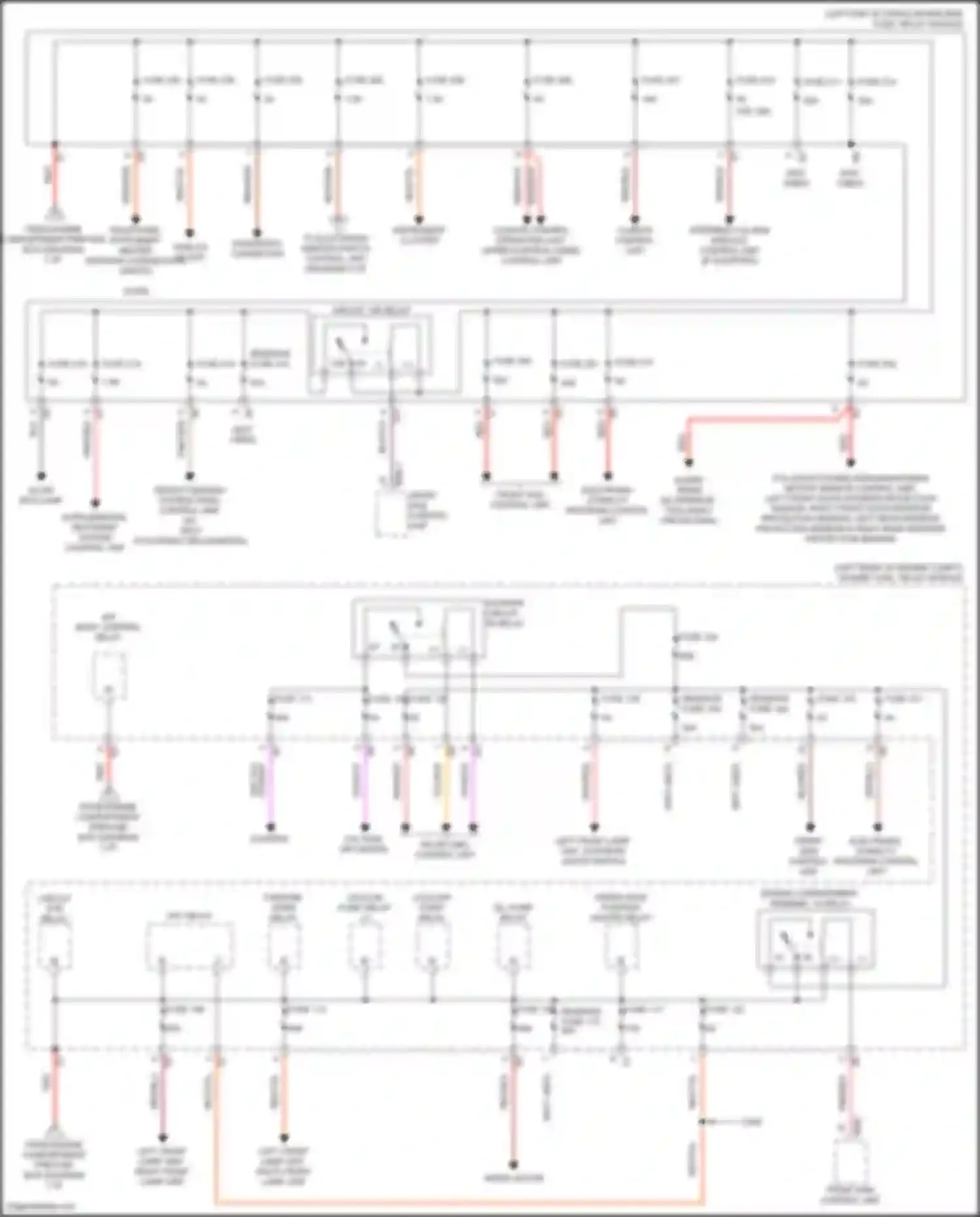 GLC-class AMG Mercedes-Benz X253 (2016-2019): Power distribution circuit (2 of 6)