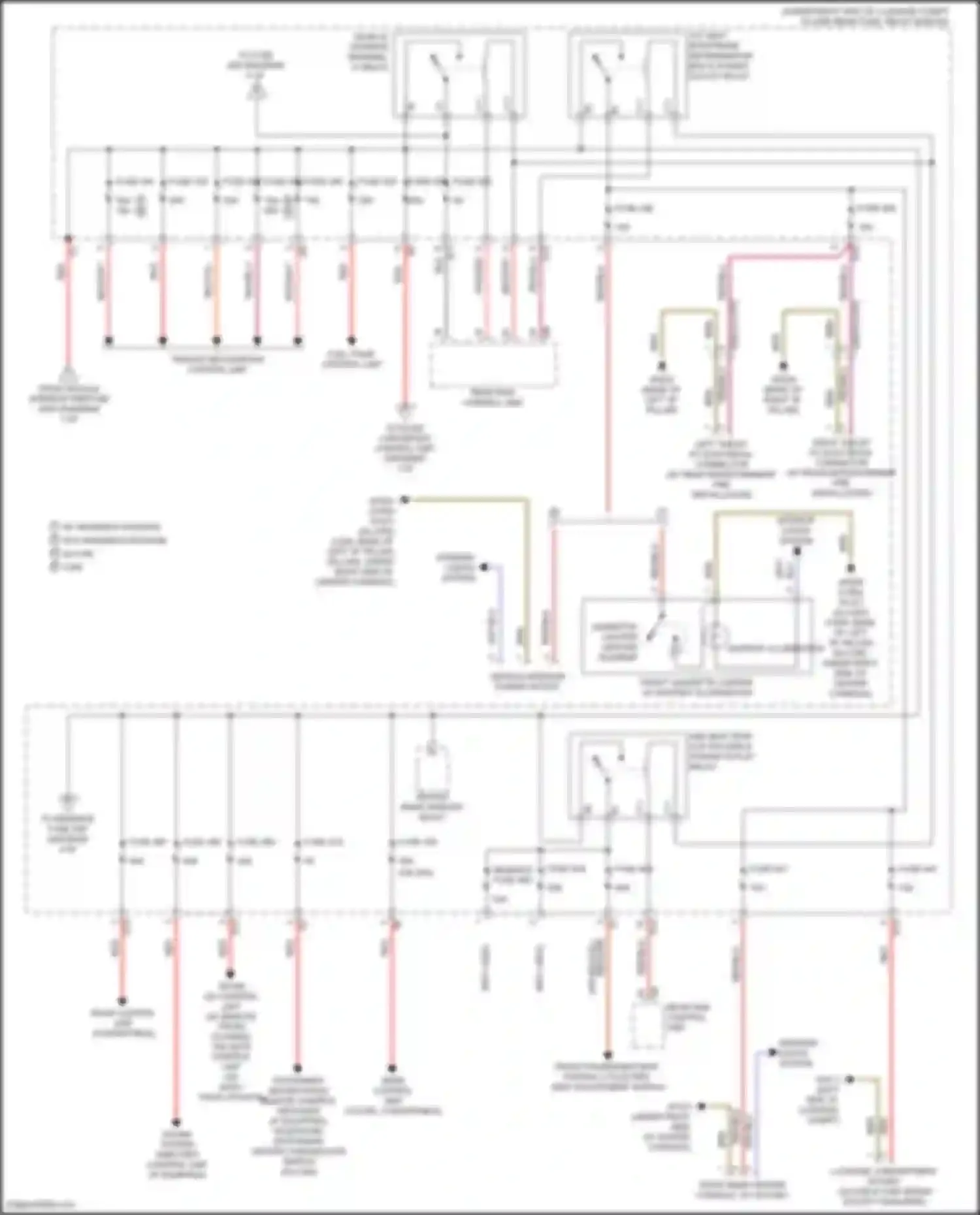 GLC-class AMG Mercedes-Benz X253 (2016-2019): Power distribution circuit (3 of 6)