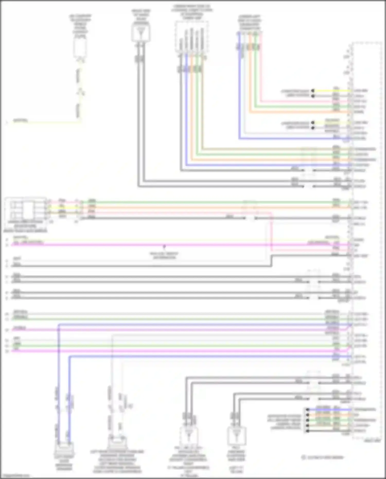 GLC-class AMG Mercedes-Benz X253 (2016-2019): Comand actuation circuit (5 of 5)