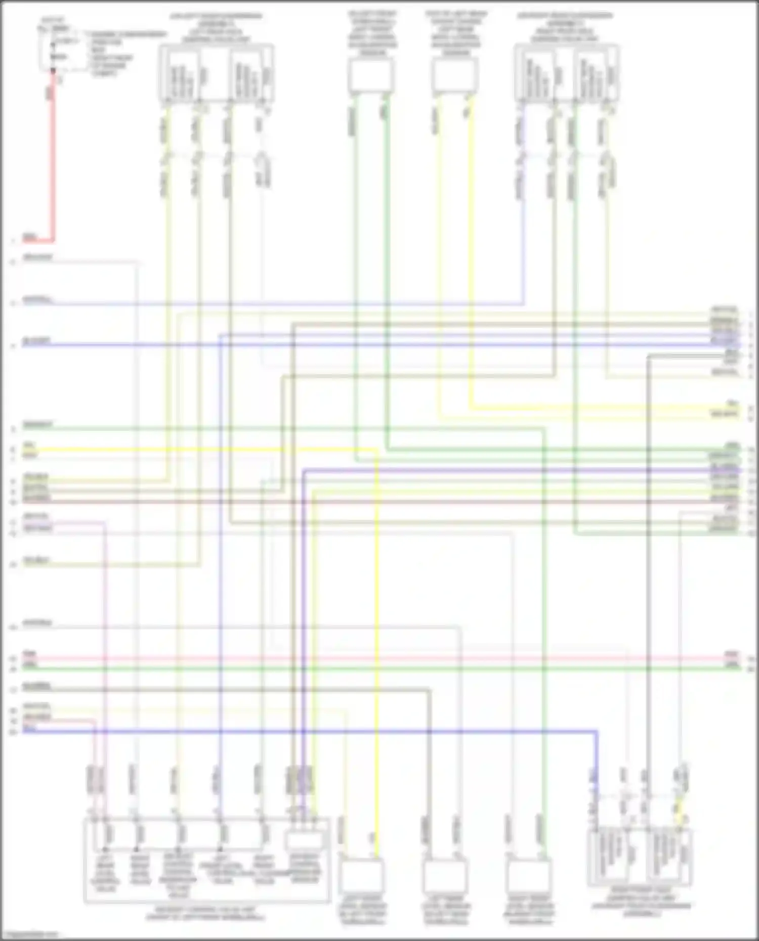 Wiring diagram blk for Mercedes-Benz GLC-class AMG X253 (2016-2019) (1 of 86)